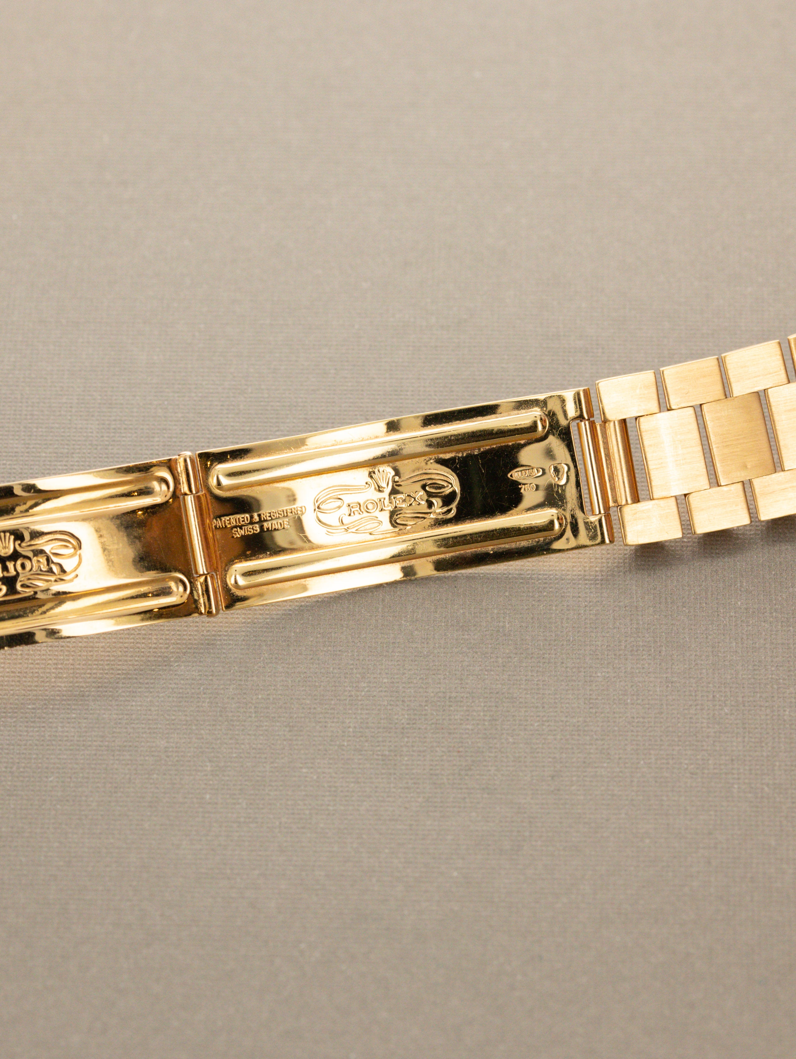 Rolex Day-Date Ref. 1803 - Champagne 'Linen Non-Luminous' Dial Unpolished W/ Box & Papers