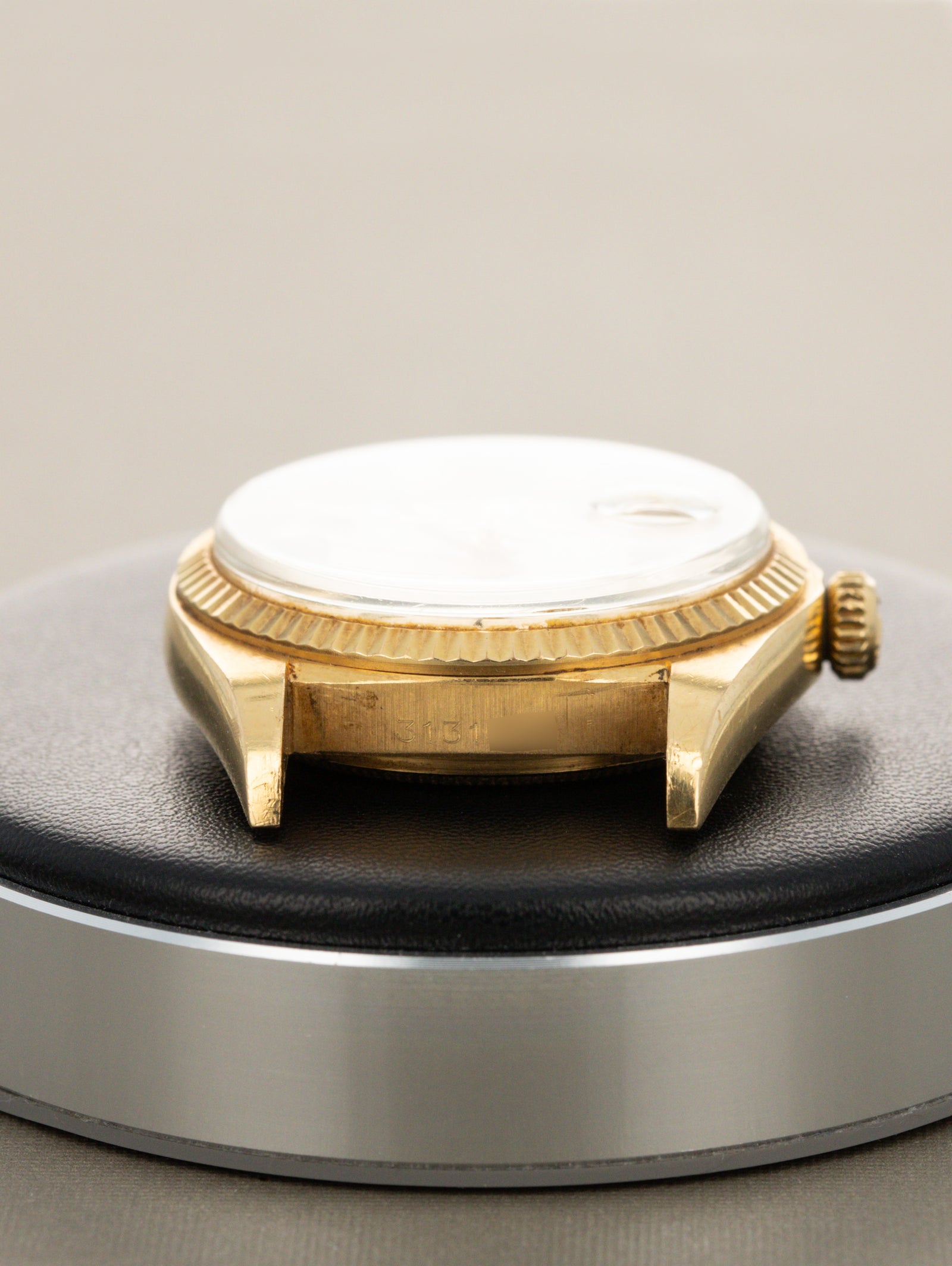 Rolex Day-Date Ref. 1803 - Champagne 'Linen Non-Luminous' Dial Unpolished W/ Box & Papers