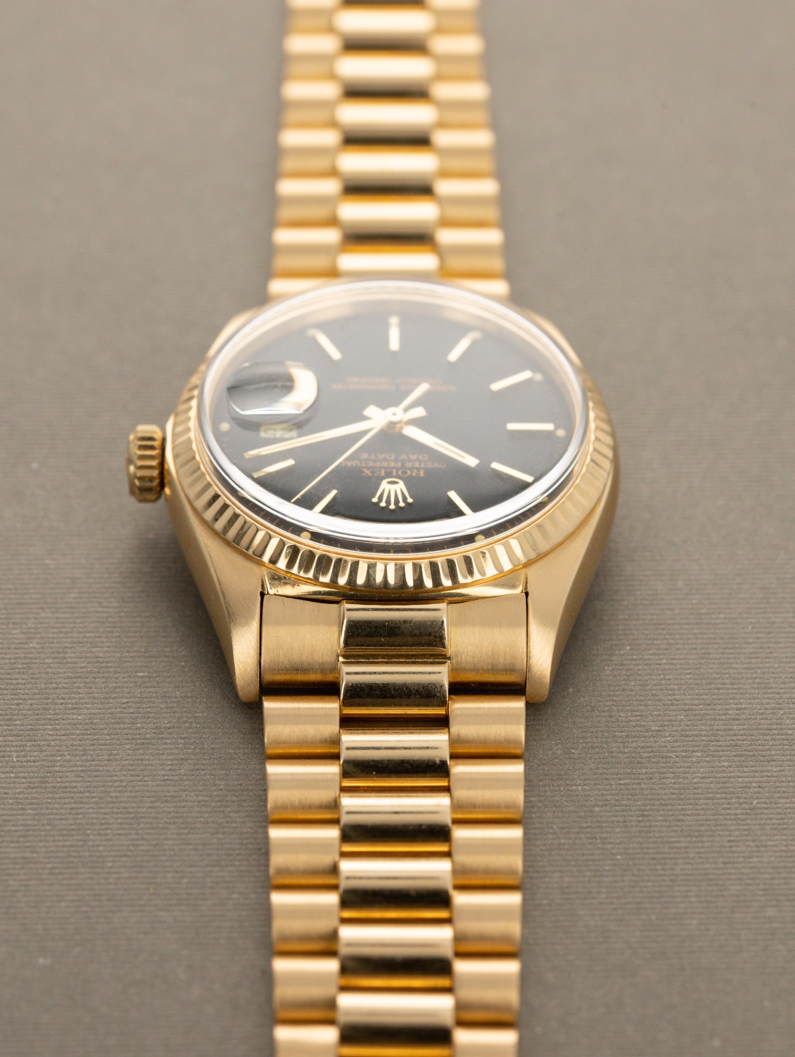 Rolex Day-Date Ref. 1803 - Matte Black Dial
