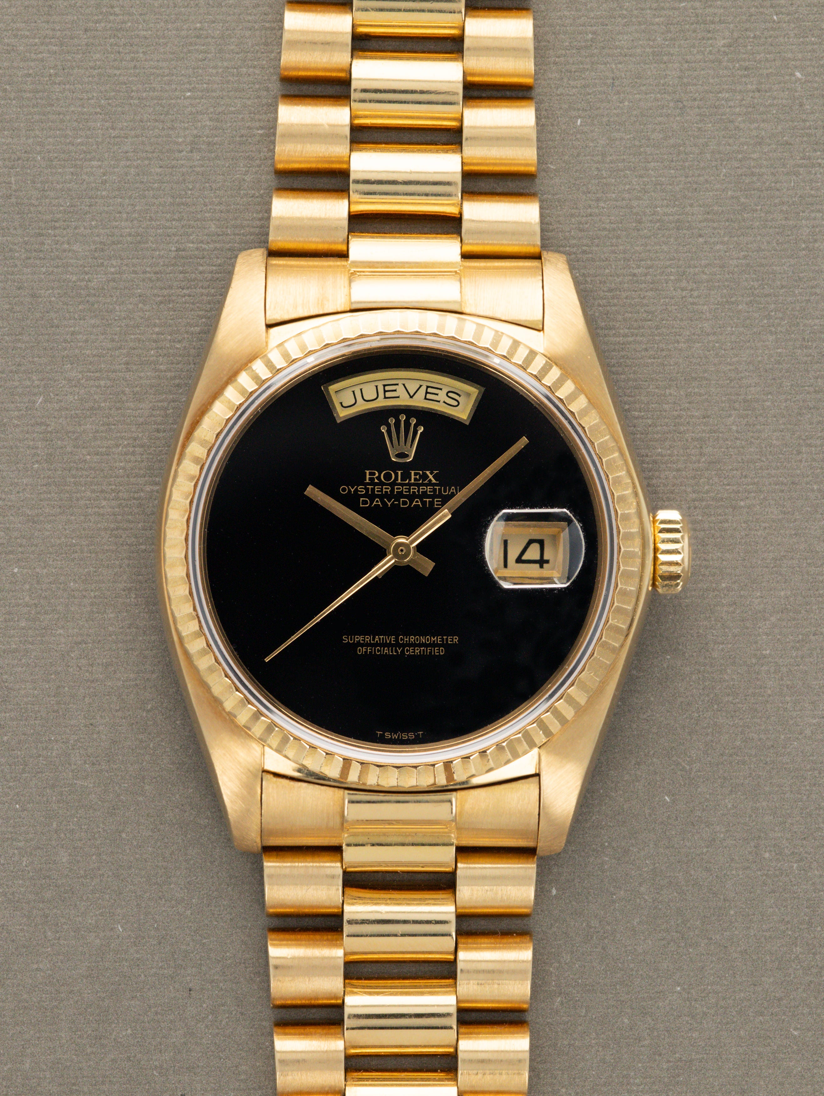 Rolex black outlet onyx