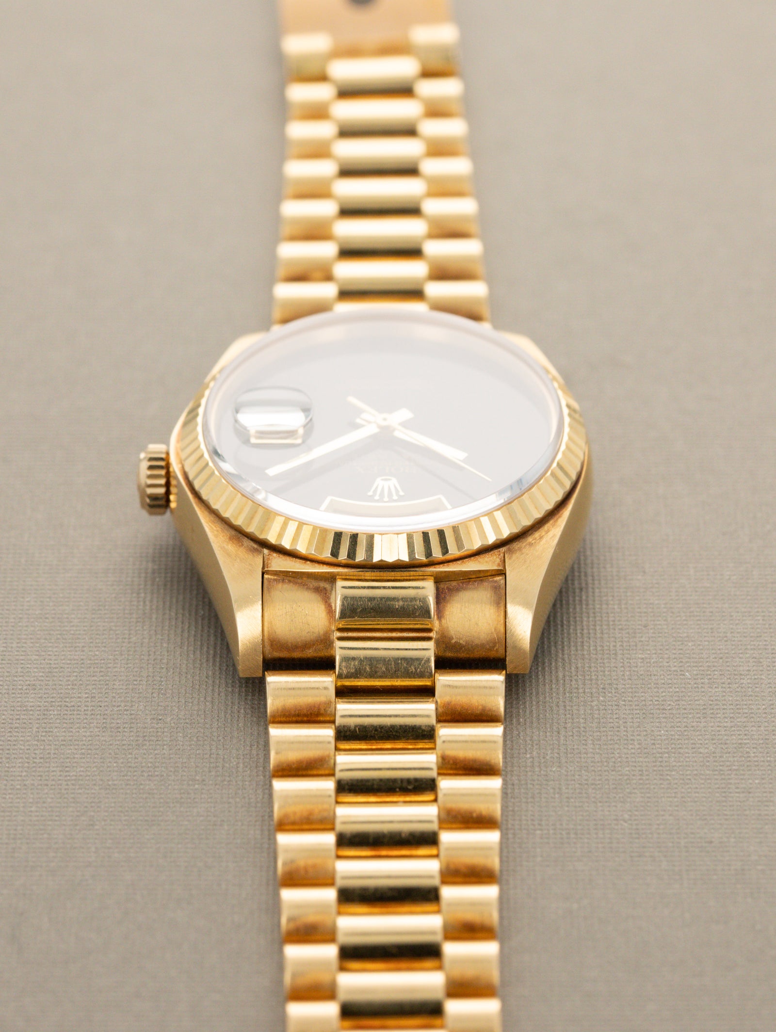 Rolex Day-Date Ref. 18038 - 'Onyx' Dial Unpolished