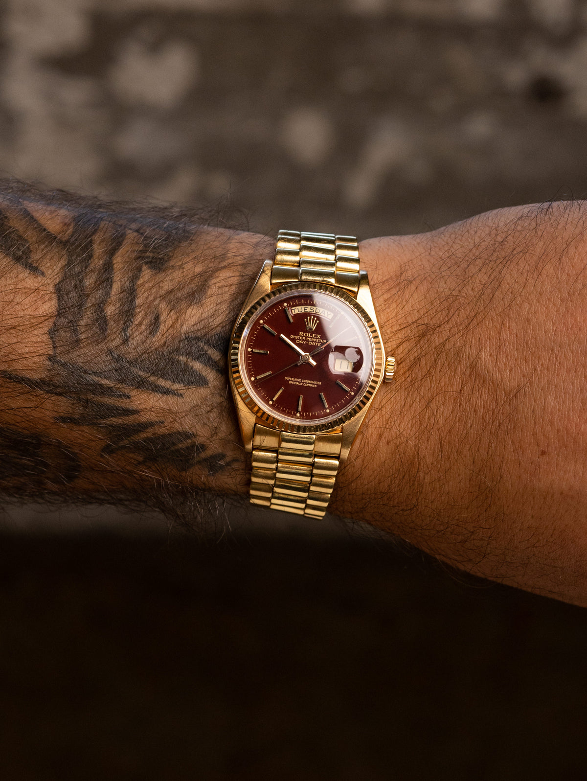 Rolex Day-Date Ref. 1803 - Oxblood 'Stella' Dial