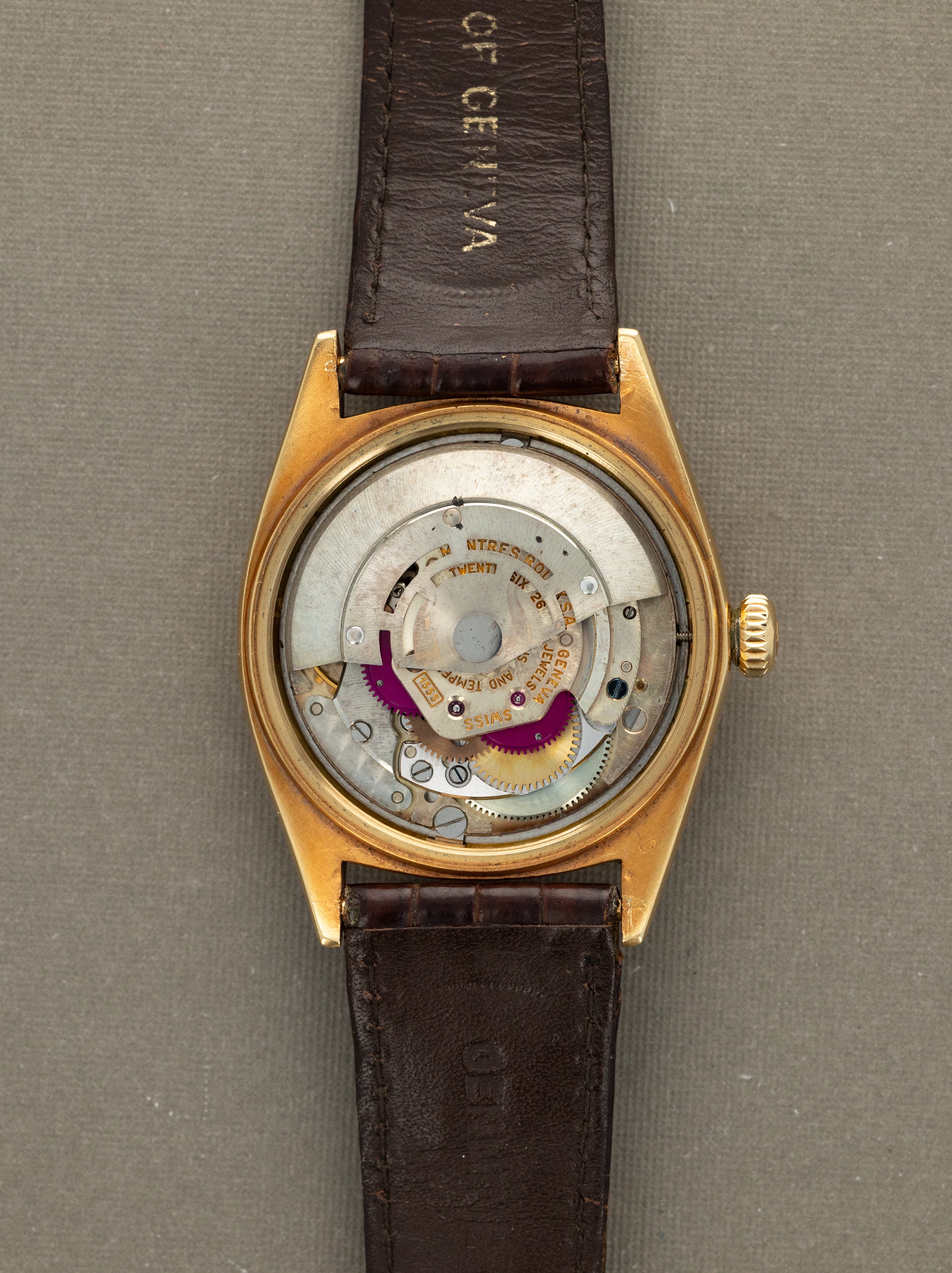 Rolex Day-Date Ref. 1803 - Sunburst Silver 'Swiss Only' Dial