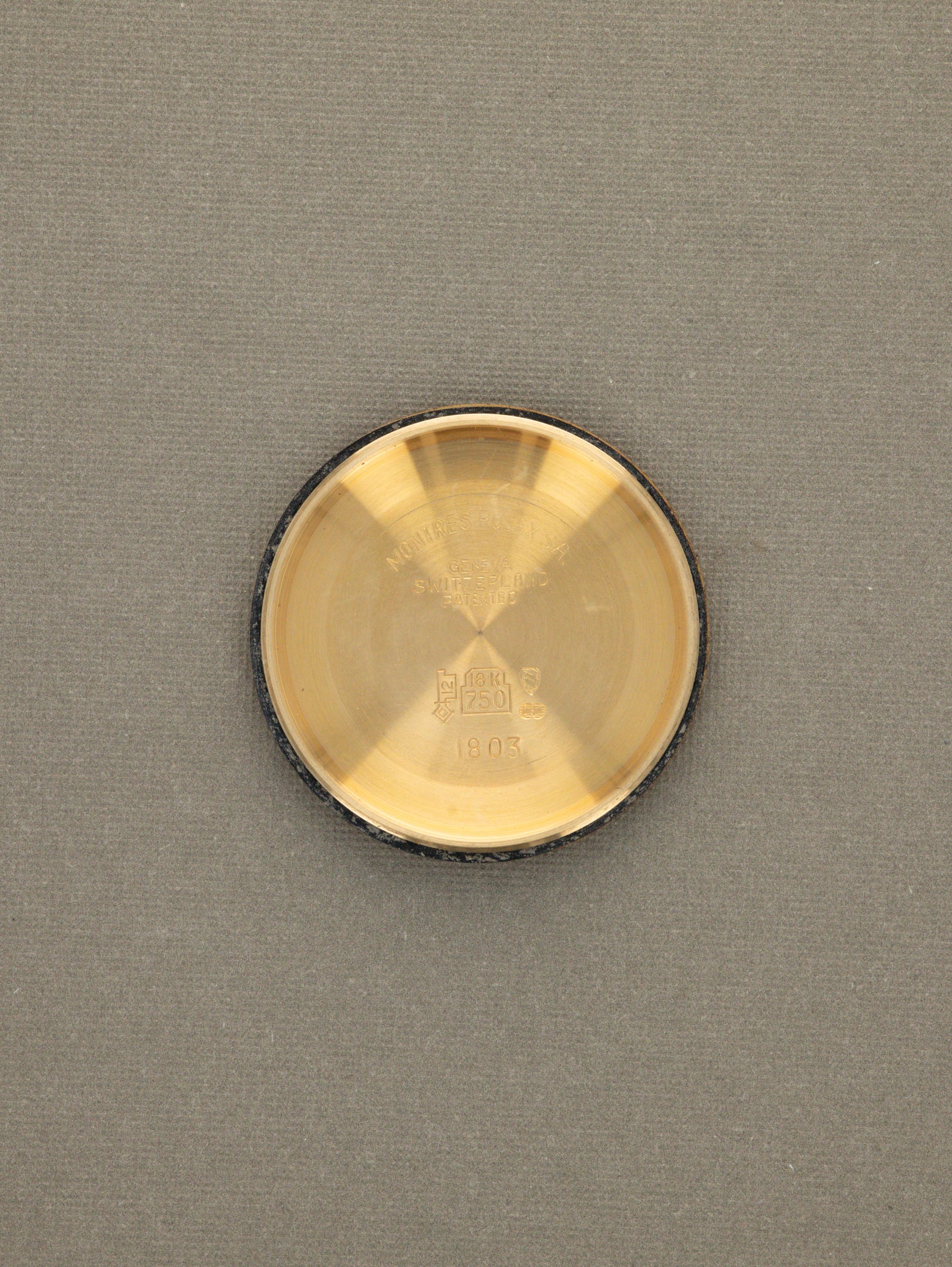 Rolex Day-Date Ref. 1803 - Sunburst Champagne Dial w/ Box & Papers Unpolished