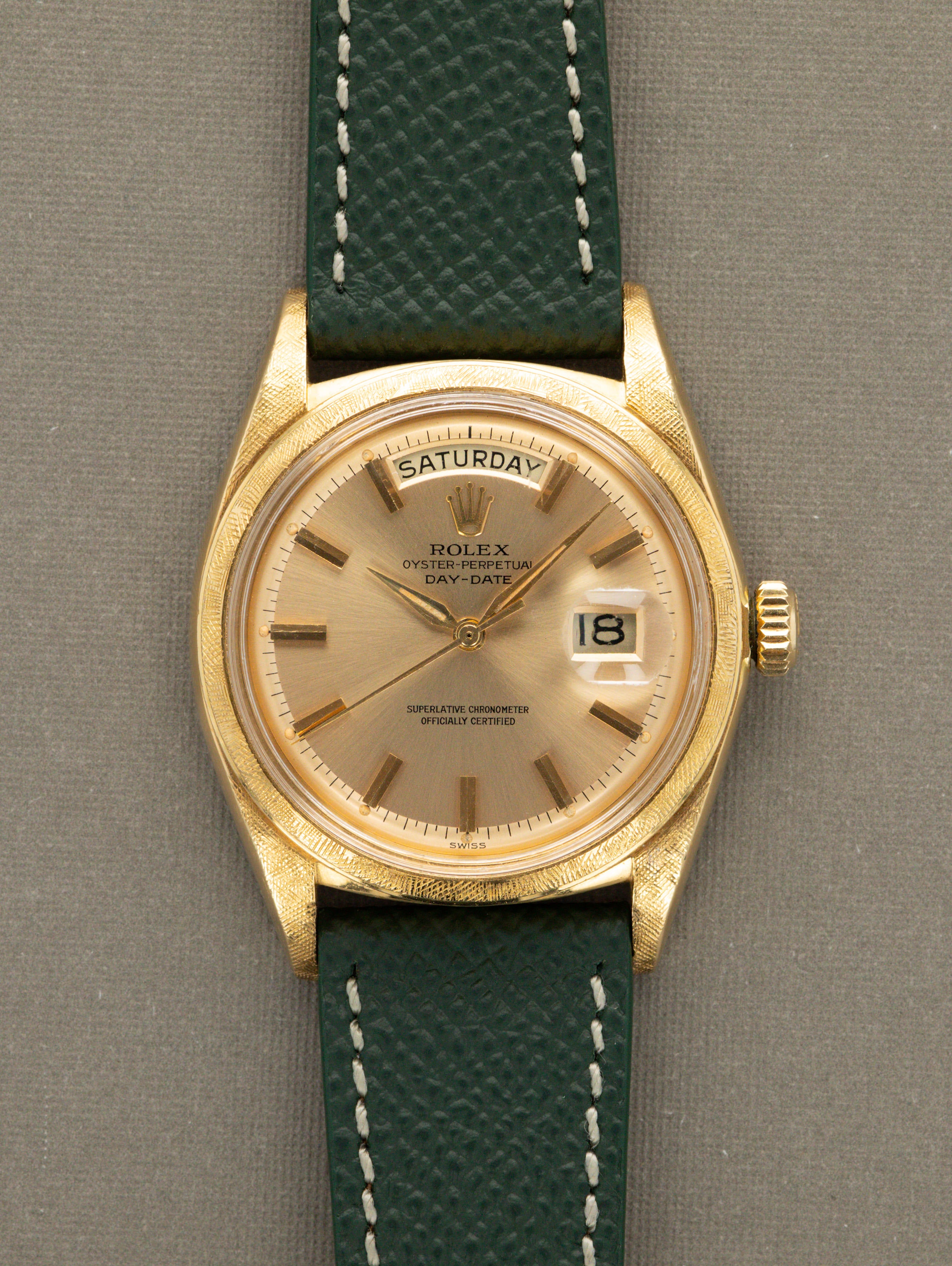 Rolex Day-Date Ref. 1806 'Florentine' - Sunburst Champagne Dial
