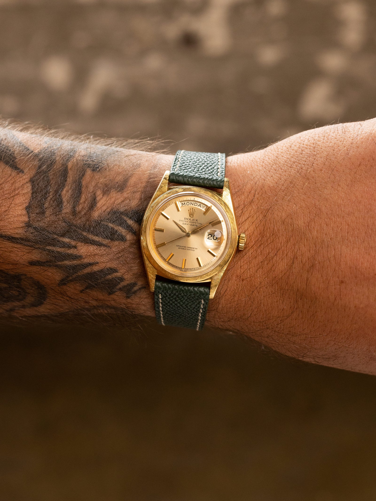 Rolex Day-Date Ref. 1806 'Florentine' - Sunburst Champagne Dial