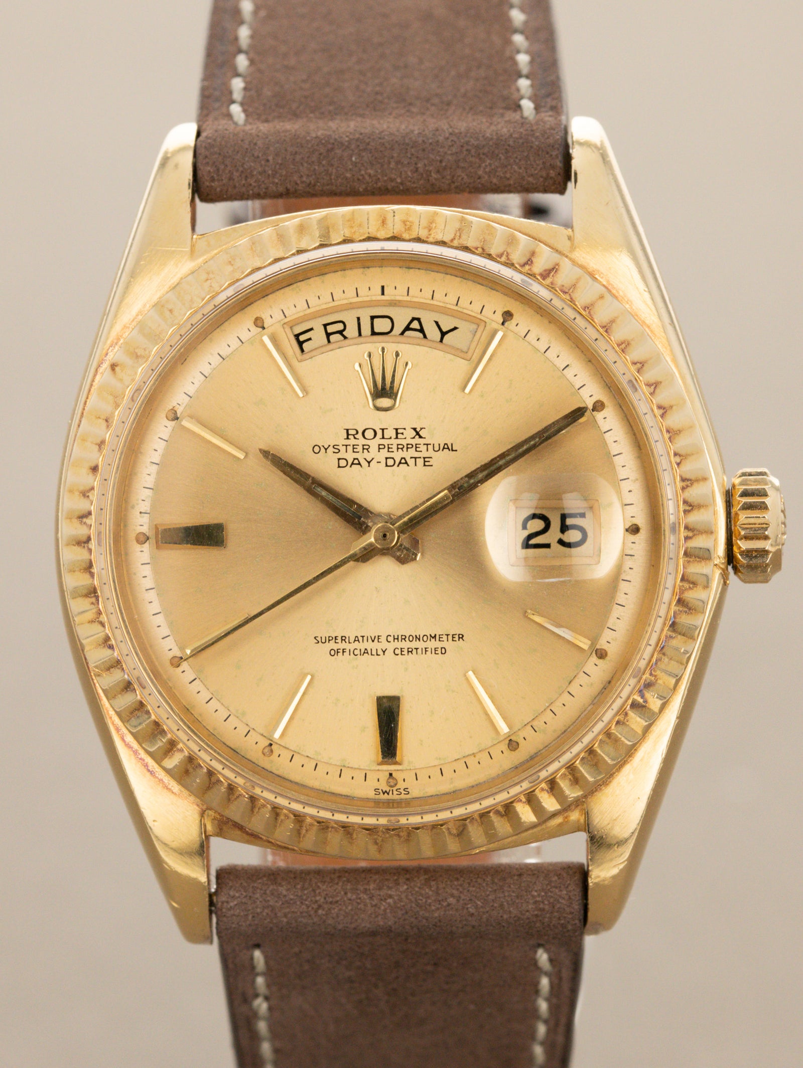 Rolex Day-Date Ref. 1803 - Champagne 'Doorstop' Dial