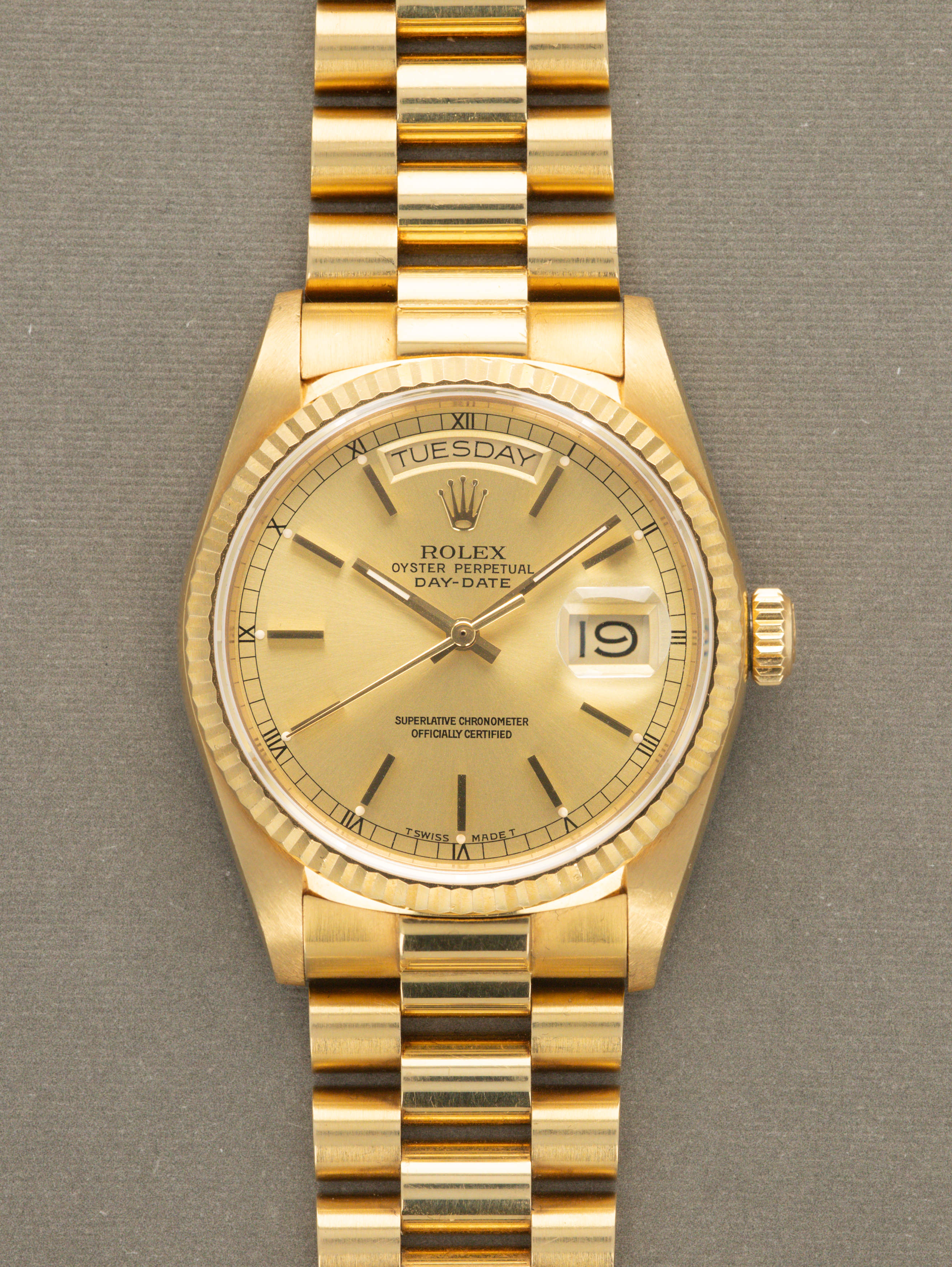 Rolex Day-Date Ref. 18038 - 'Texas Timex' Unpolished