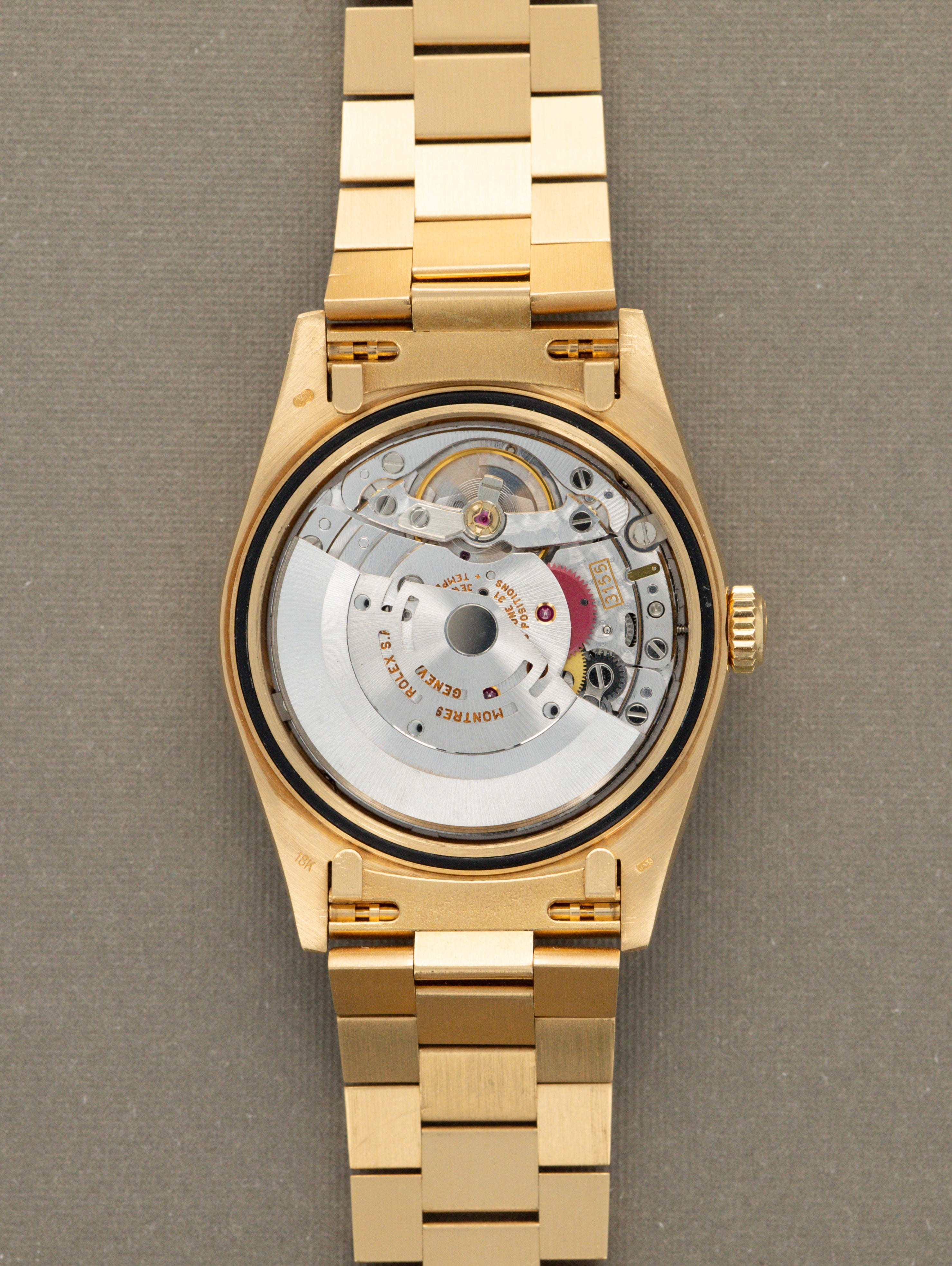 Rolex Day-Date Ref. 18238 - Sunburst Champagne Dial 'Texas Timex' W/ Caseback Sticker