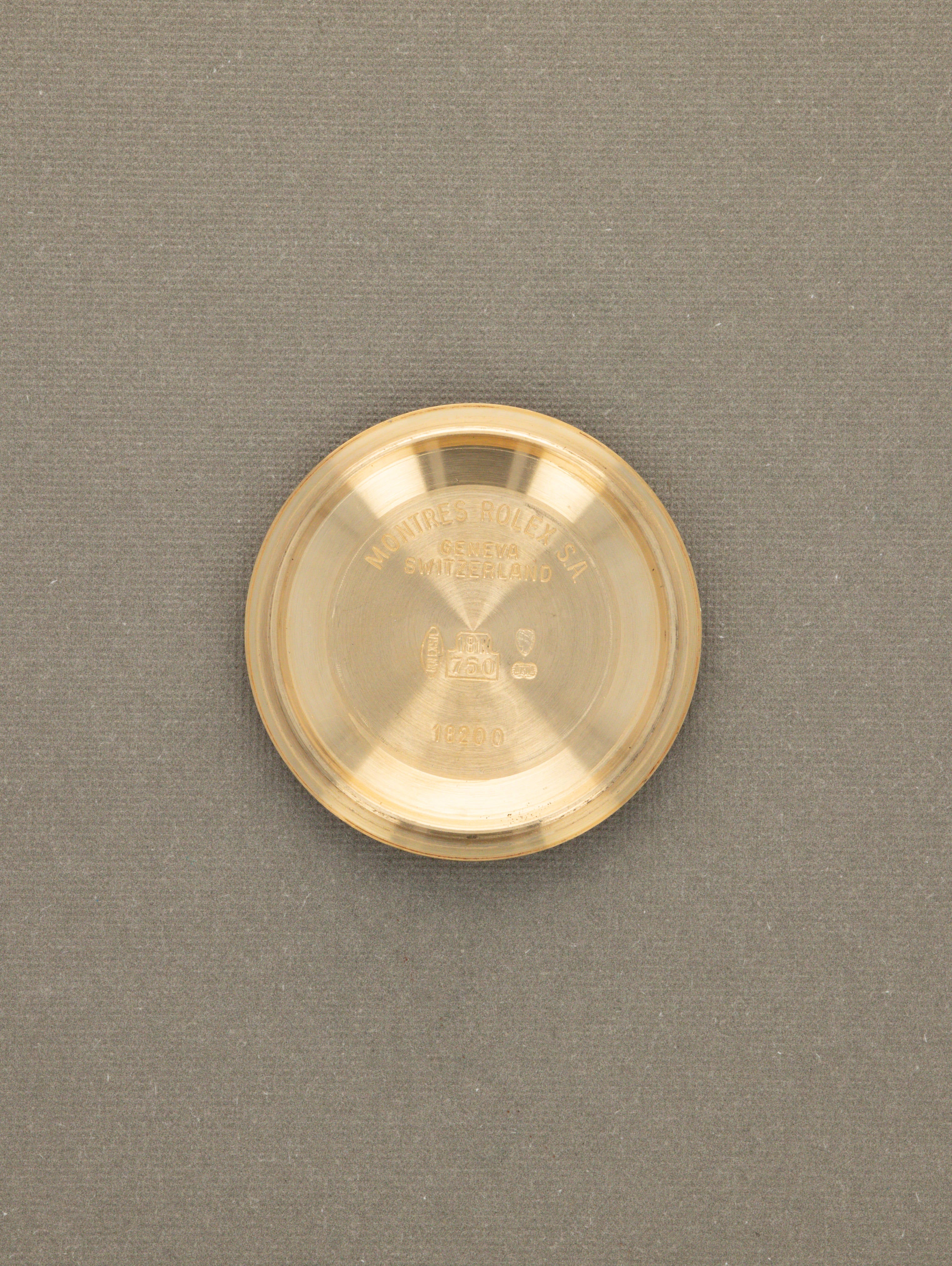 Rolex Day-Date Ref. 18238 - Sunburst Champagne Dial 'Texas Timex' W/ Caseback Sticker