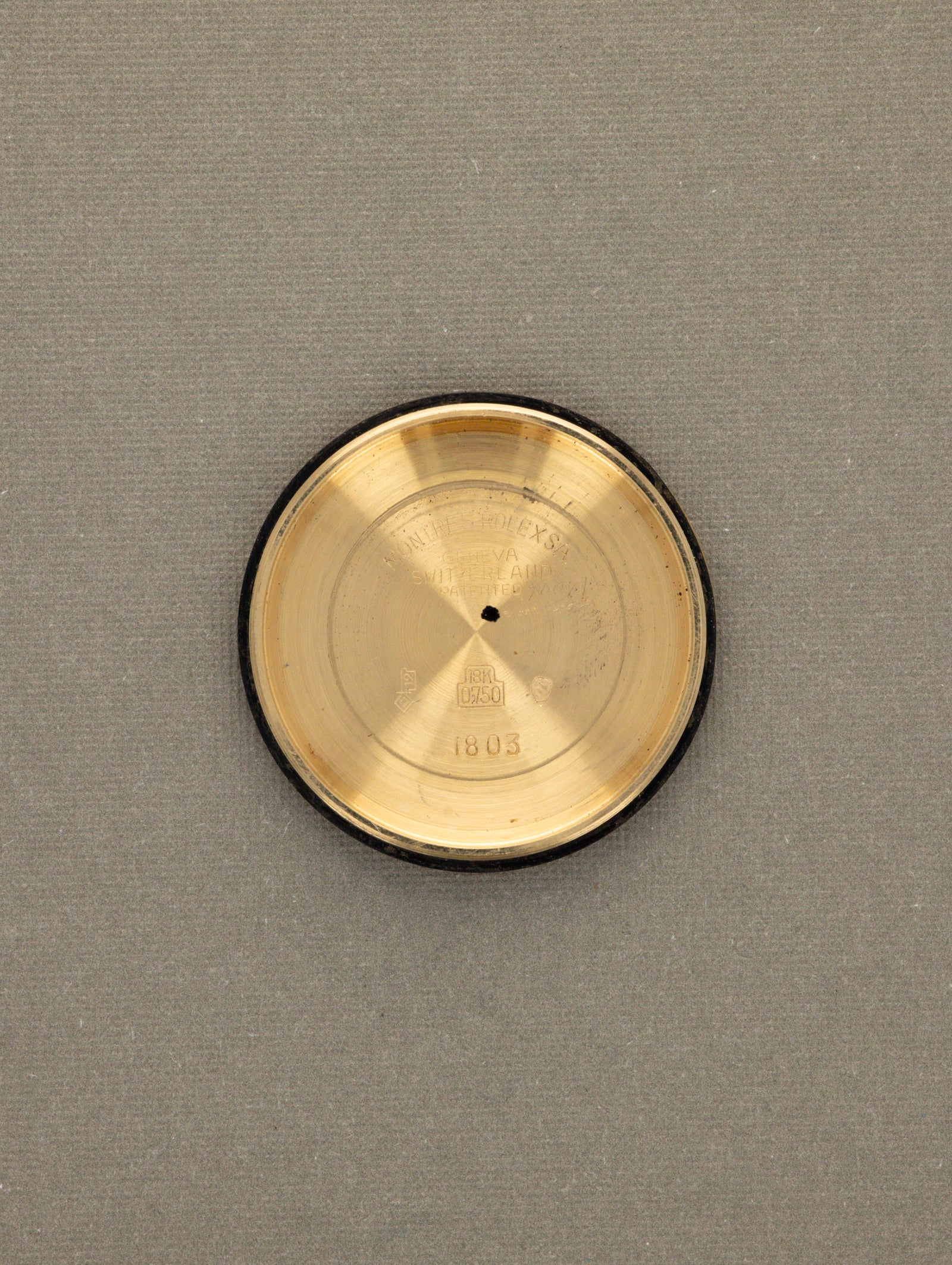 Rolex Day-Date Ref. 1803 - Sunburst Champagne 'Wide Boy-Sigma' Dial Unpolished W/ Box & Papers