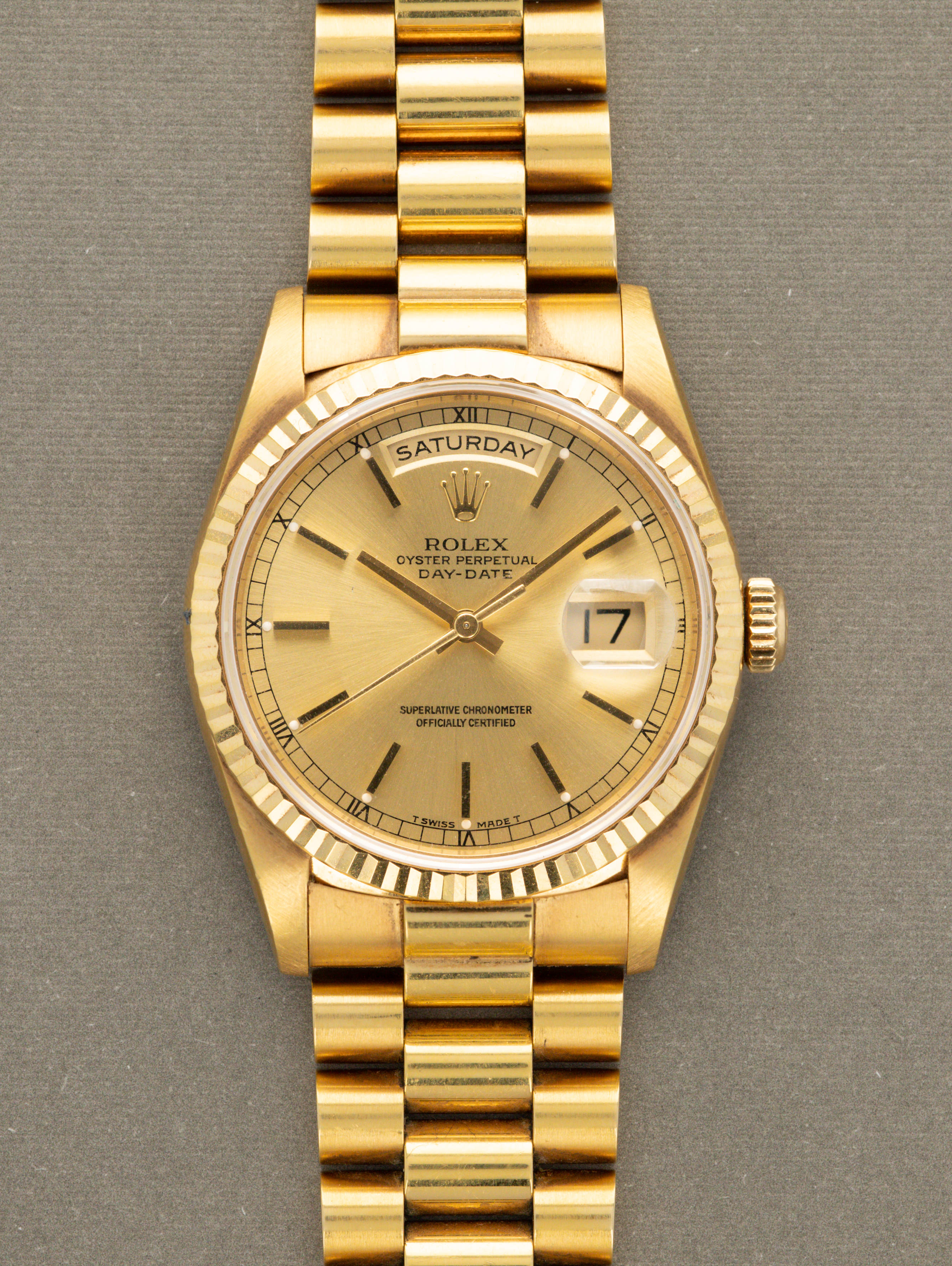 Rolex Day-Date Ref. 18238 - 'C-Serial' Unpolished