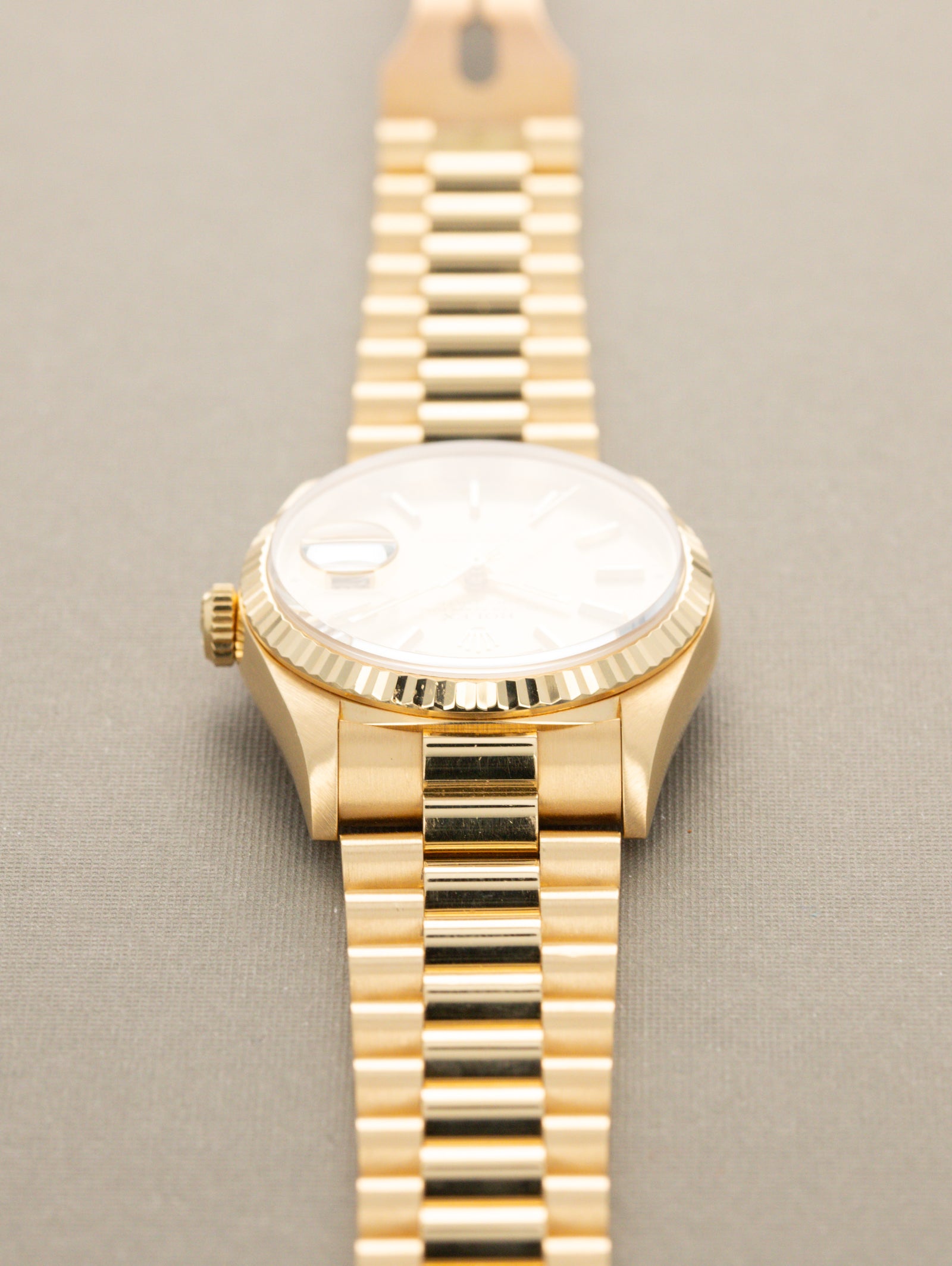Rolex Day-Date Ref. 18238 - Sunburst Champagne Dial 'Texas Timex' W/ Caseback Sticker