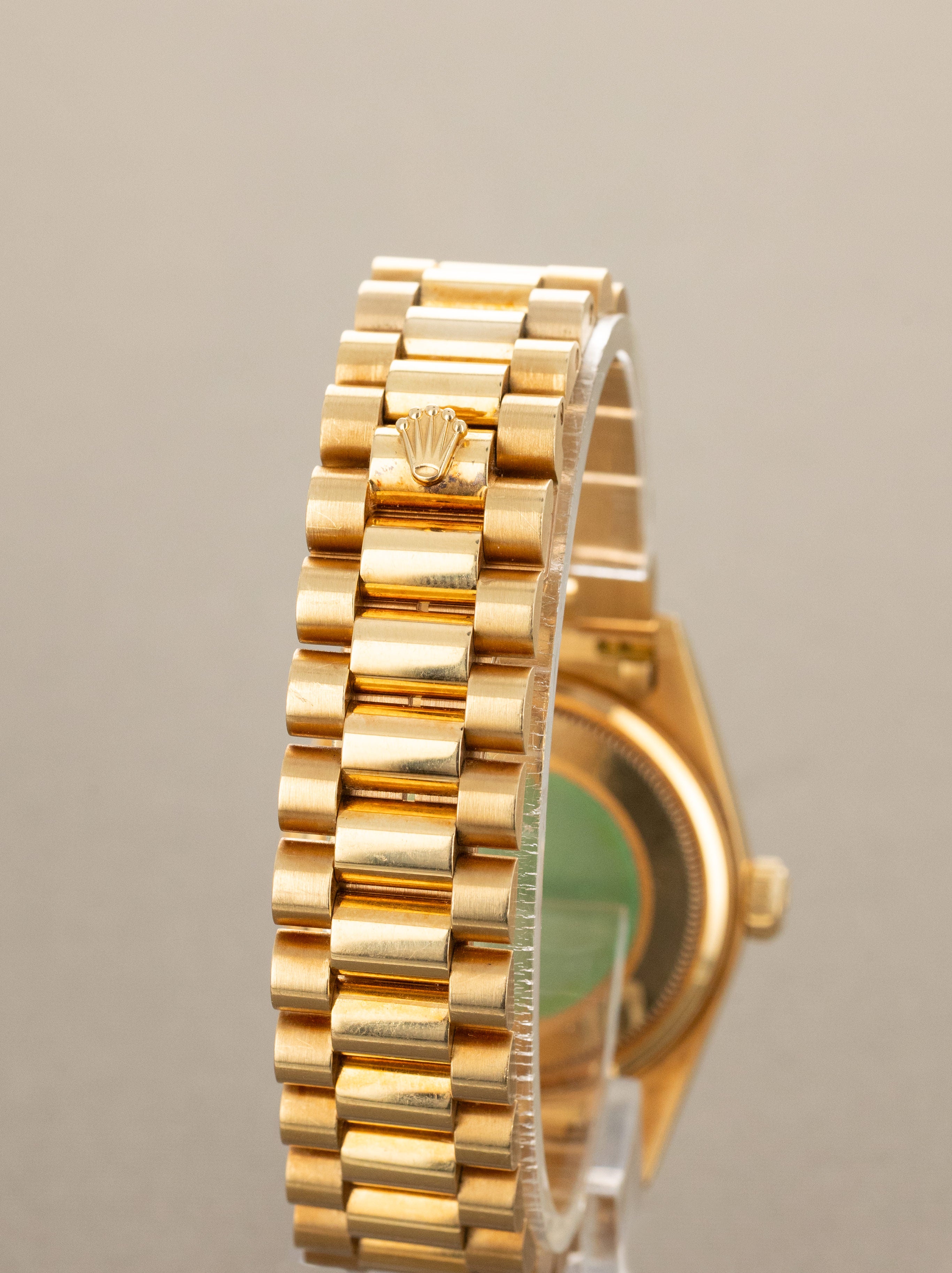 Rolex Day-Date Ref. 18038 - Sunburst Champagne Dial 'Texas Timex' W/ Box & Papers