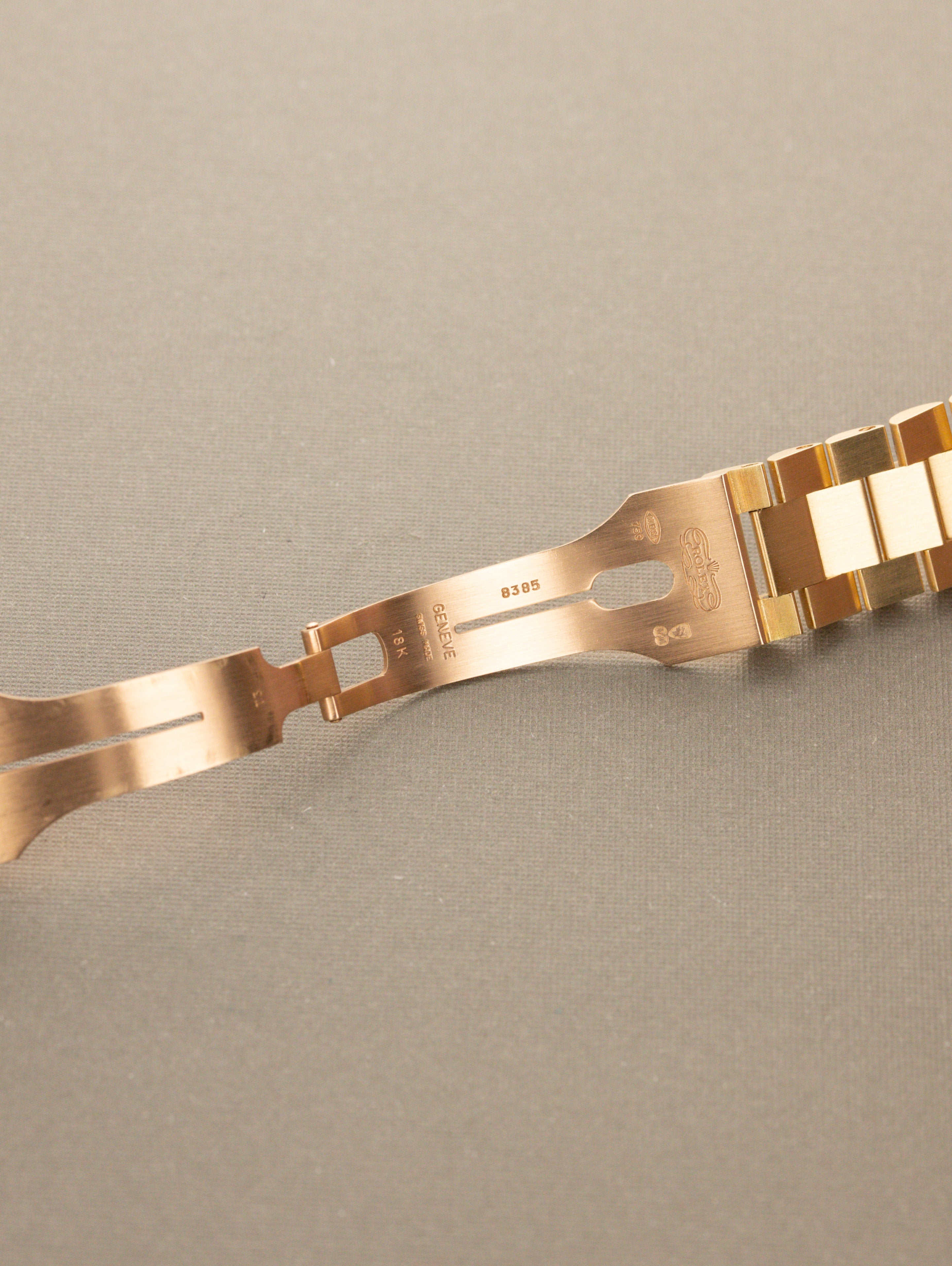 Rolex Day-Date Ref. 18238 - Sunburst Champagne Dial 'Texas Timex' W/ Caseback Sticker