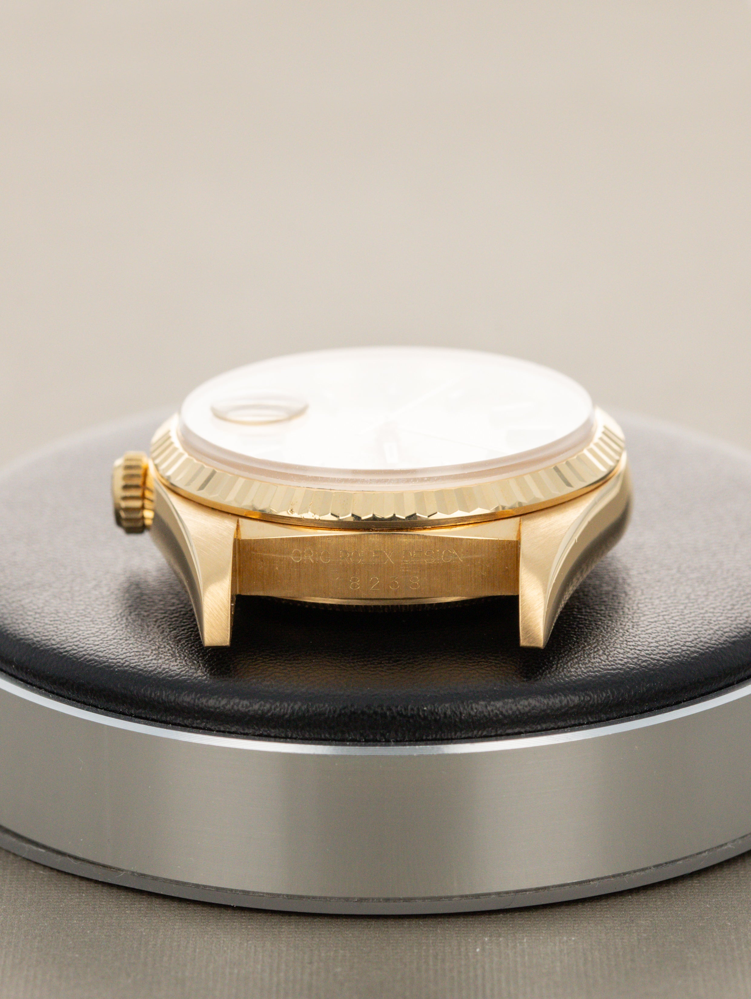 Rolex Day-Date Ref. 18238 - Sunburst Champagne Dial 'Texas Timex' W/ Caseback Sticker