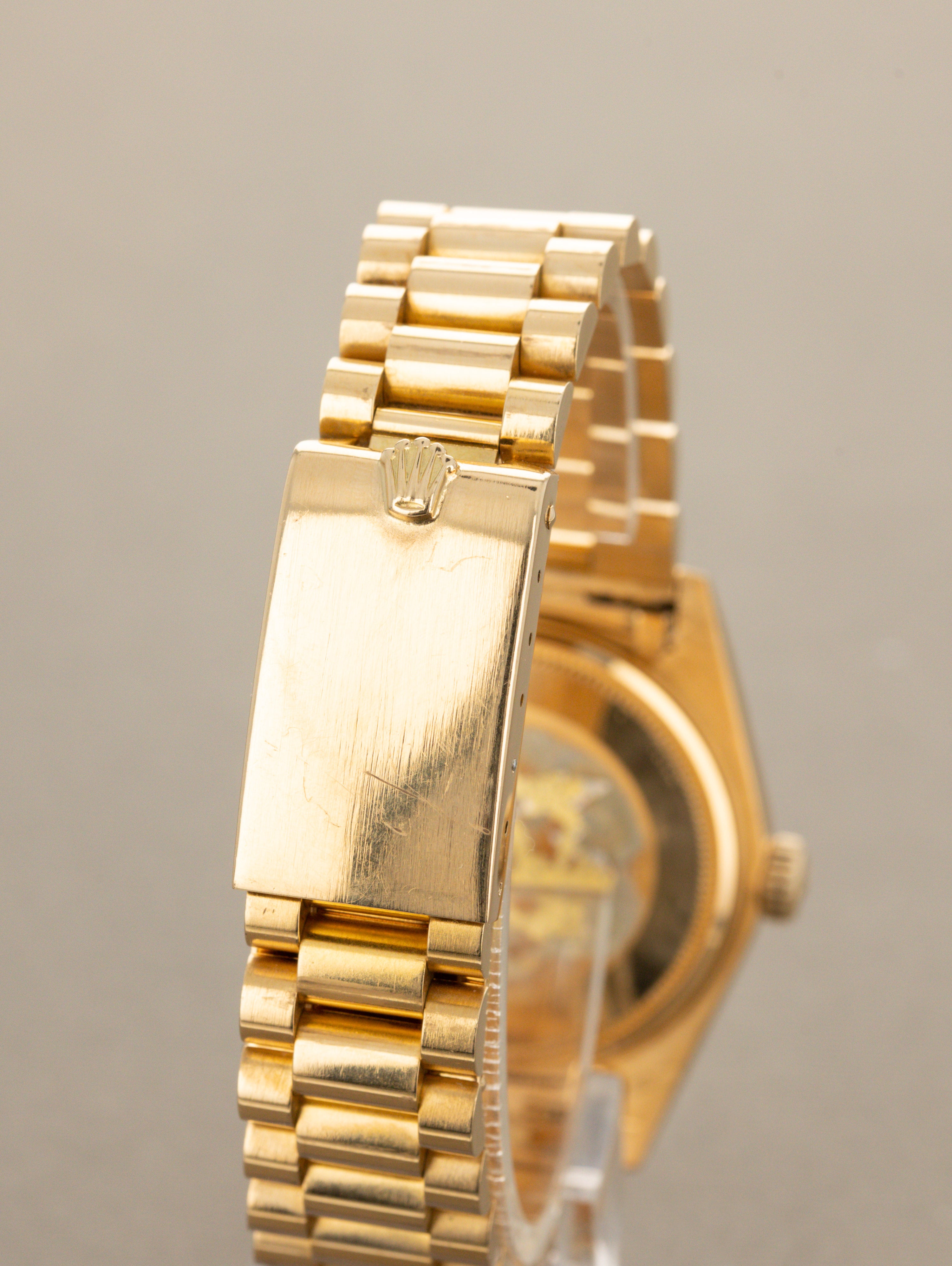 Rolex Day-Date Ref. 18038 - Matte White Dial Unpolished