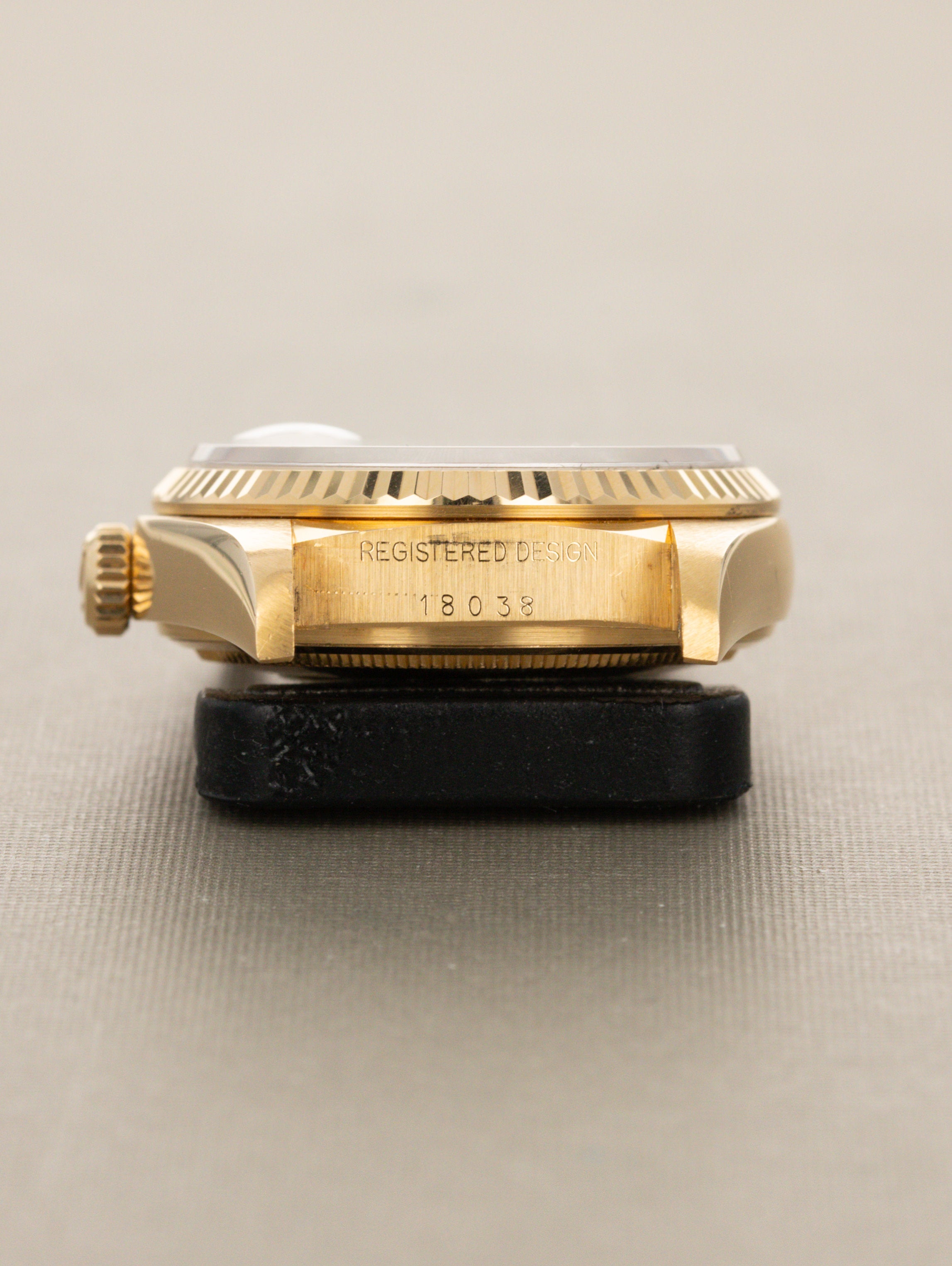 Rolex Day-Date Ref. 18038 - Matte White Dial Unpolished