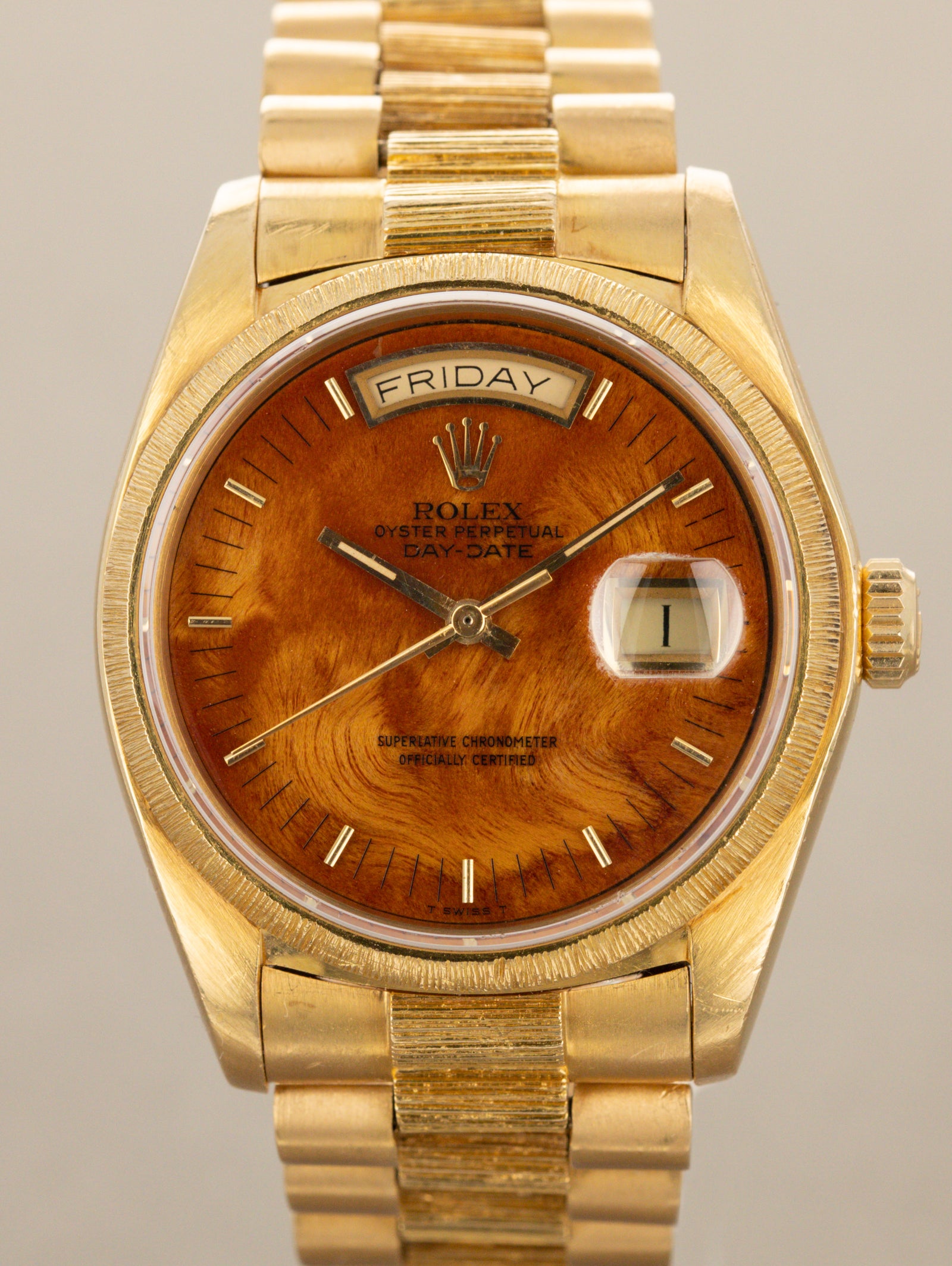 Rolex Day-Date Ref. 18078 - 'Bark' w/ 'Birchwood' Dial