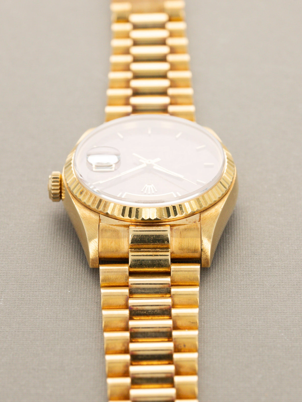 Rolex Day-Date Ref. 18038 - Burlwood Dial with Papers
