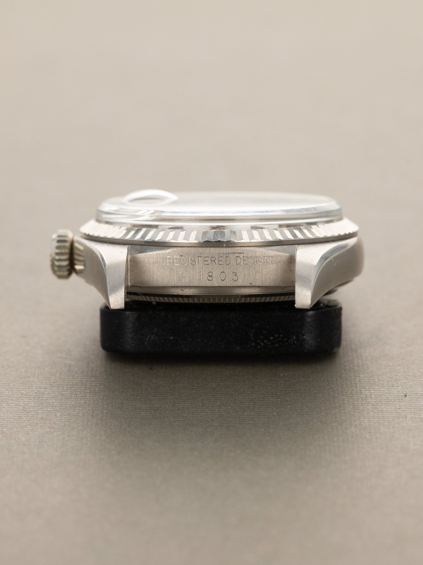 Rolex Day-Date Ref. 1803/9 - Satin Grey Dial Unpolished W/ Box & Papers