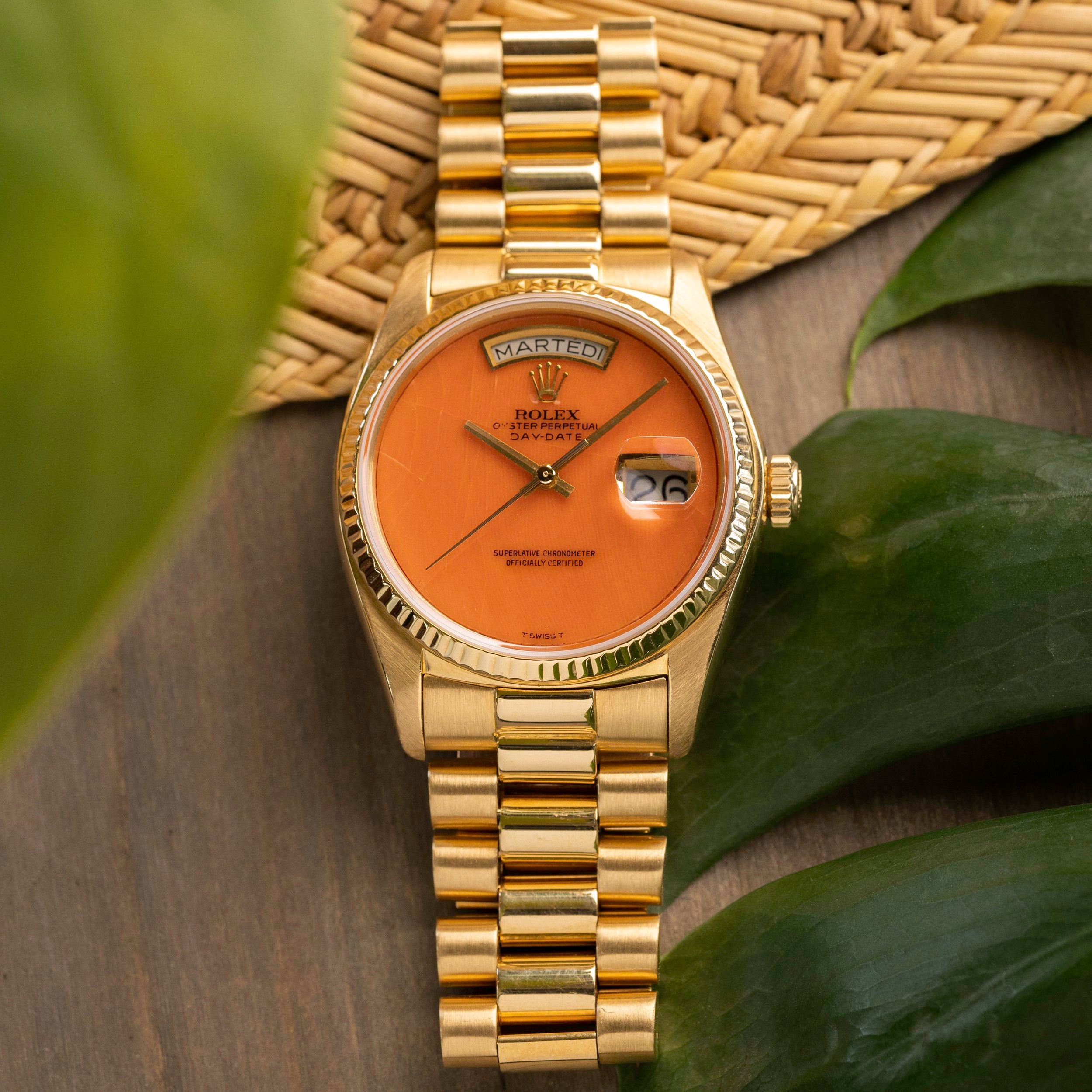 Rolex Day-Date Ref. 18038 - 'Coral' Dial