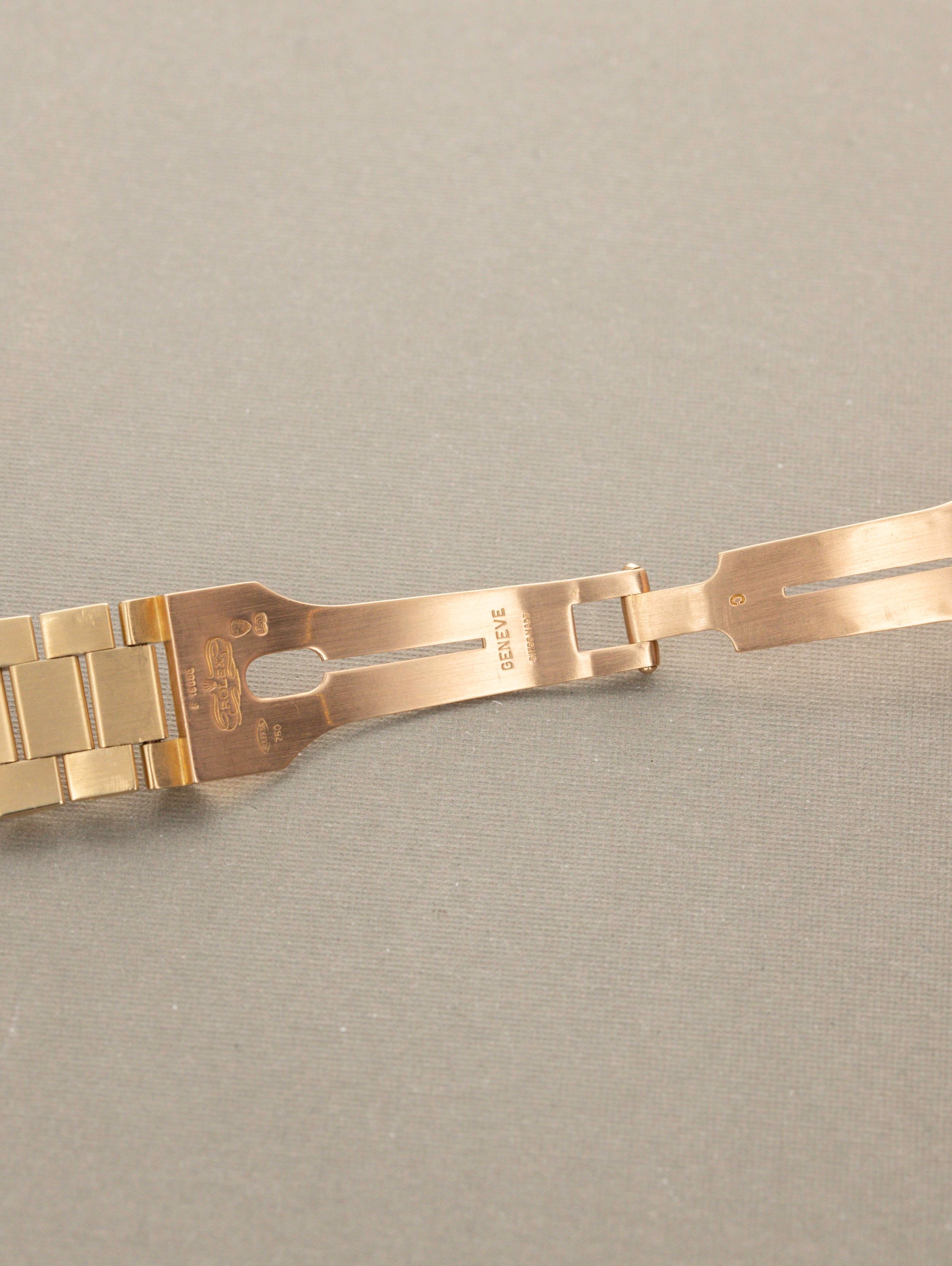 Rolex hotsell president clasp