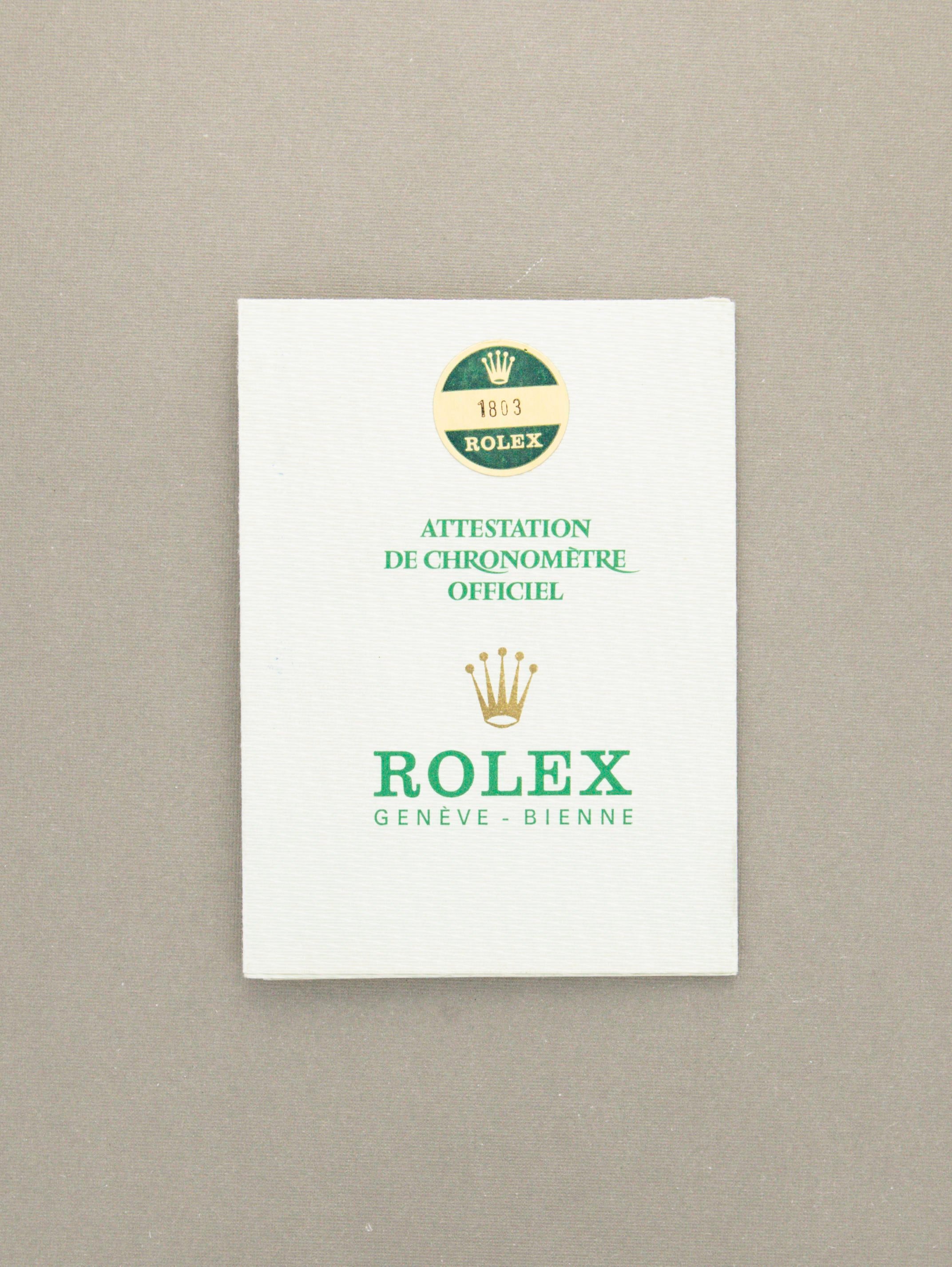 Rolex Day-Date Ref. 1803 Rose Gold Full Set