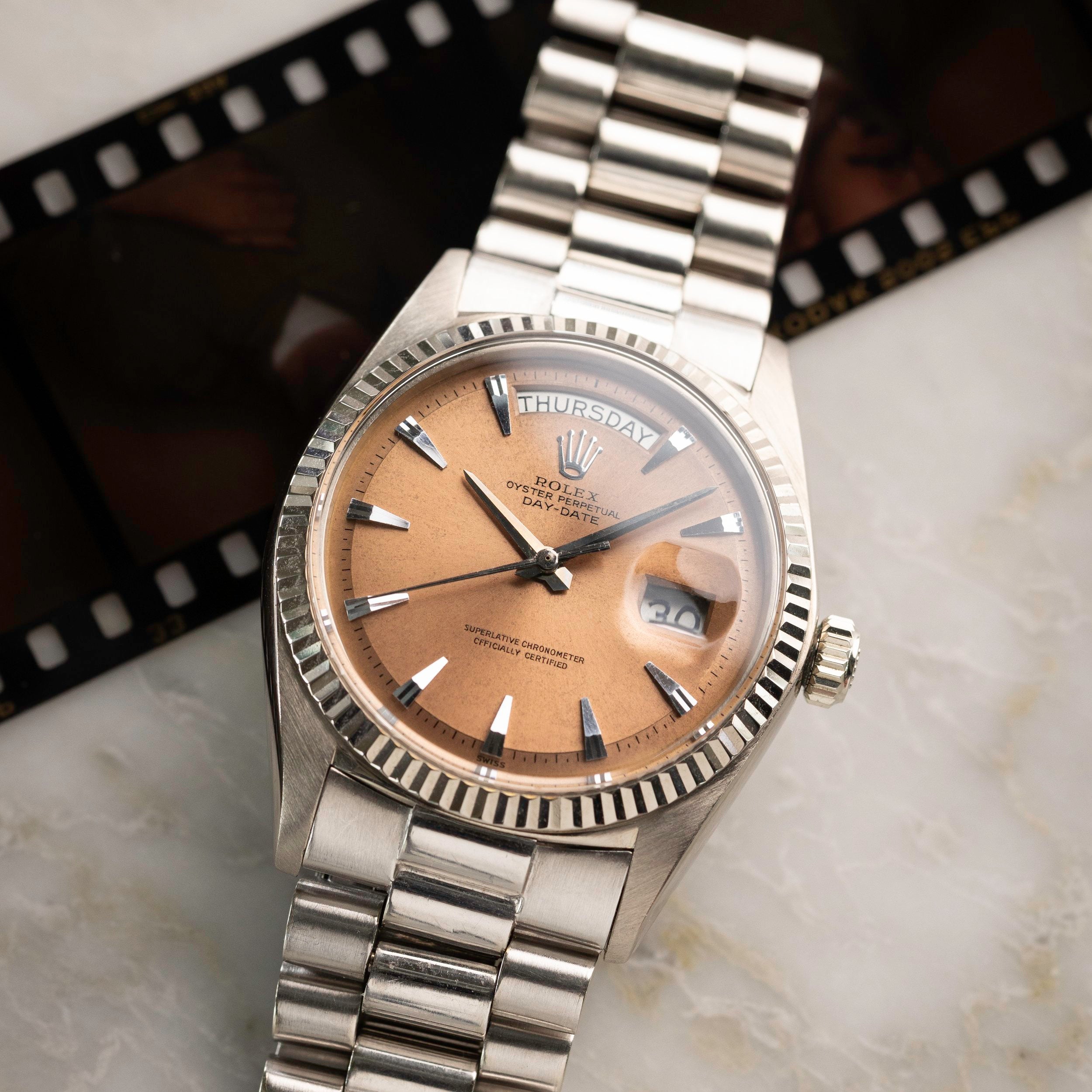 Rolex Day Date Ref. 1803 Salmon Claw Dial