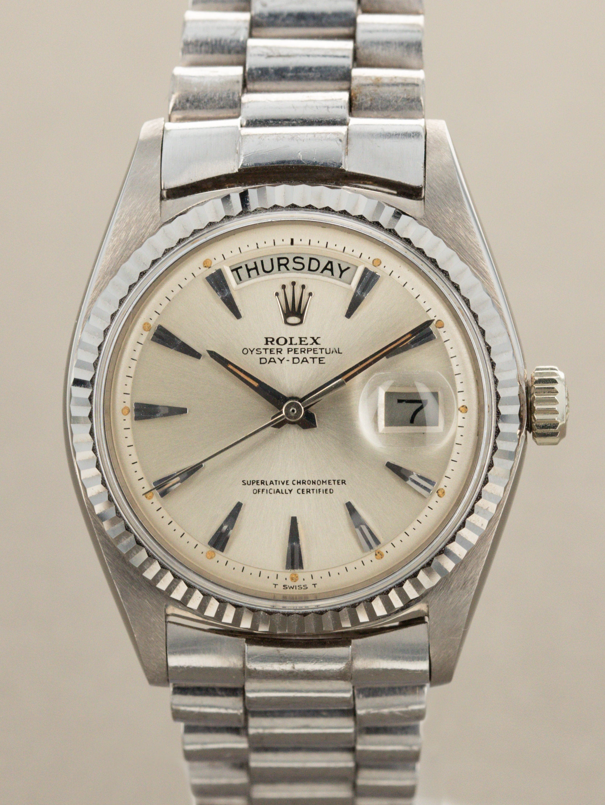 Rolex oyster perpetual hotsell day date superlative chronometer