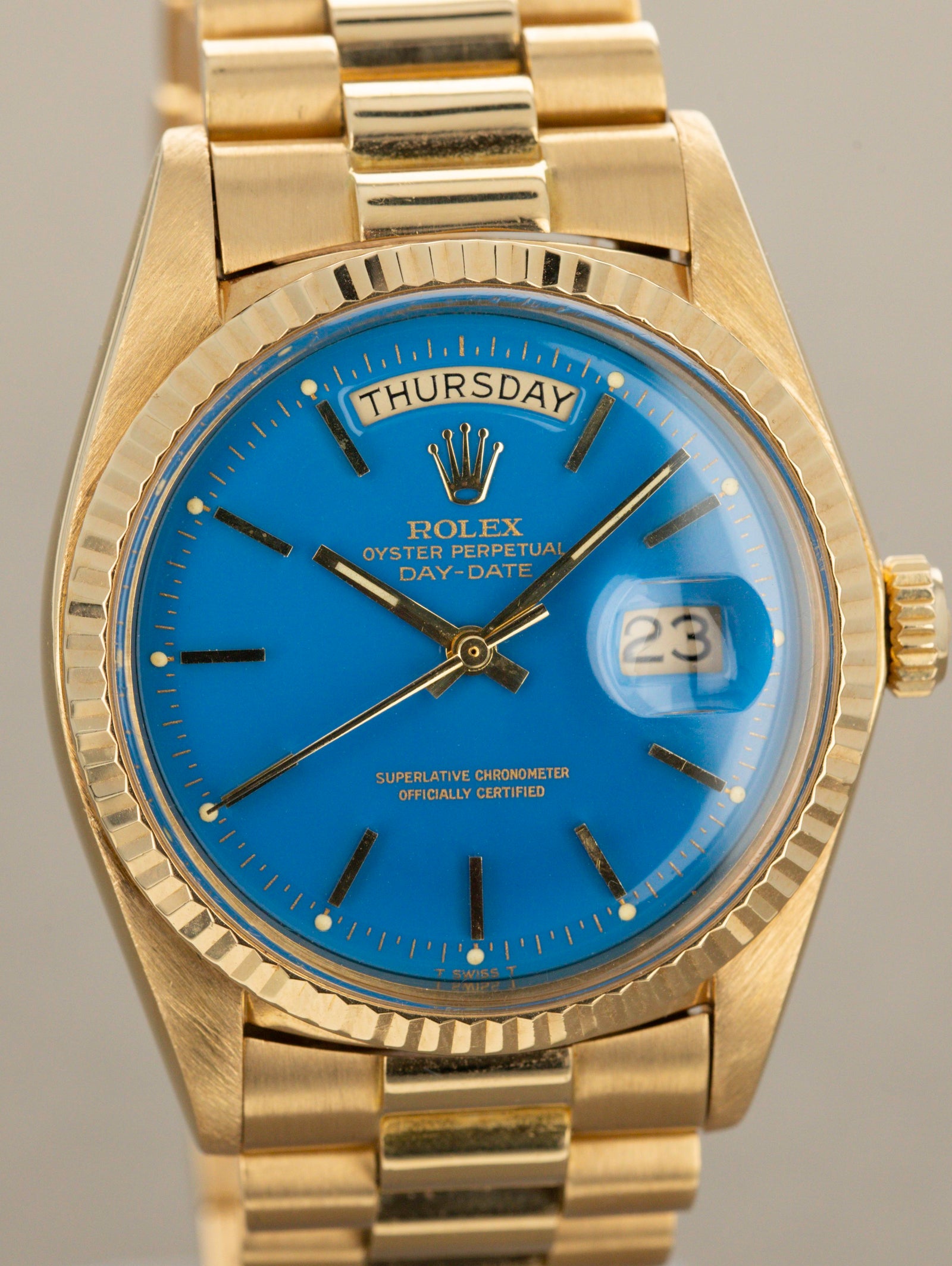 Rolex Day-Date Ref. 1803 - Blue Stella Dial