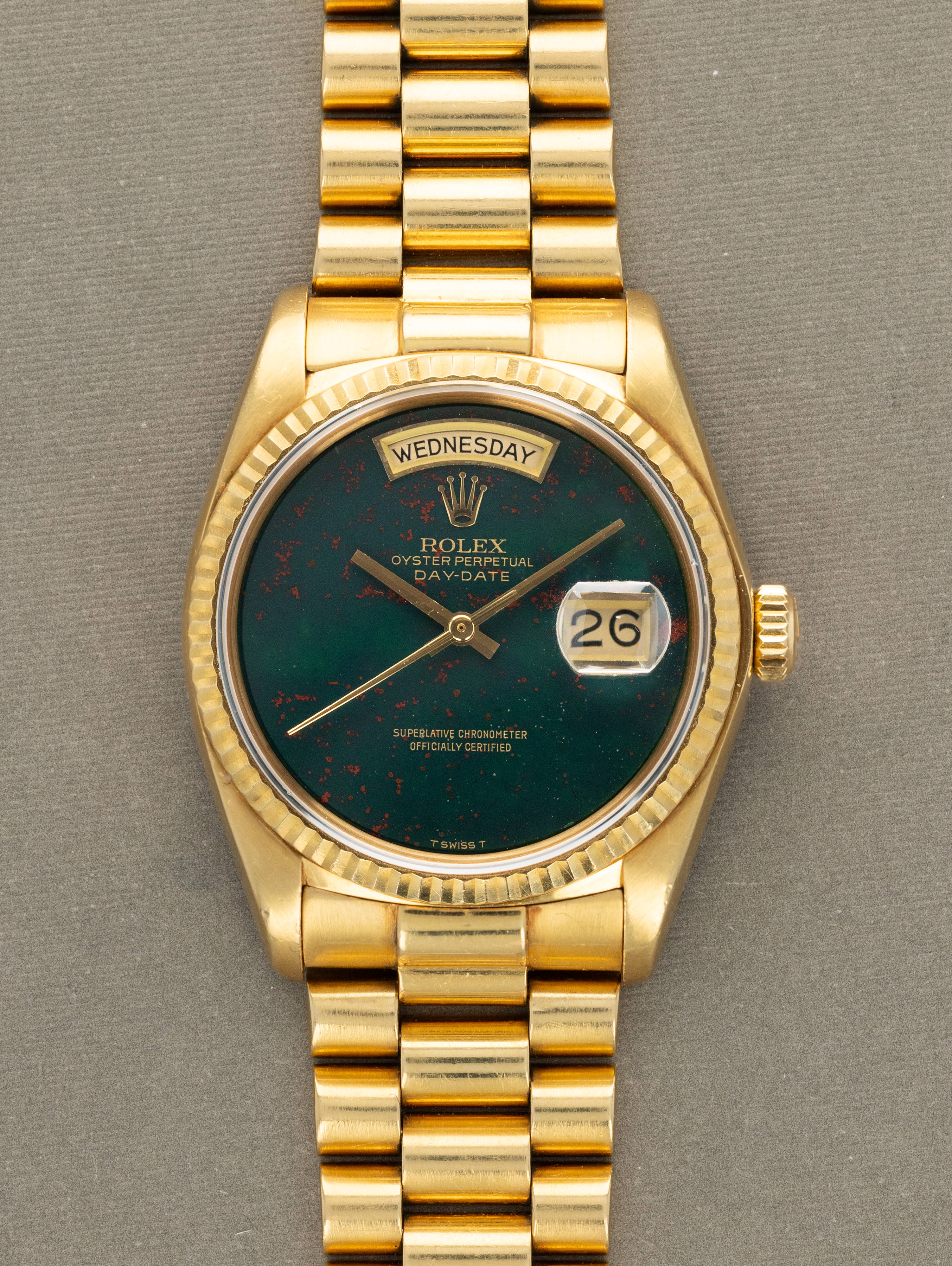 Rolex Day-Date Ref. 18038 - 'Bloodstone' Dial