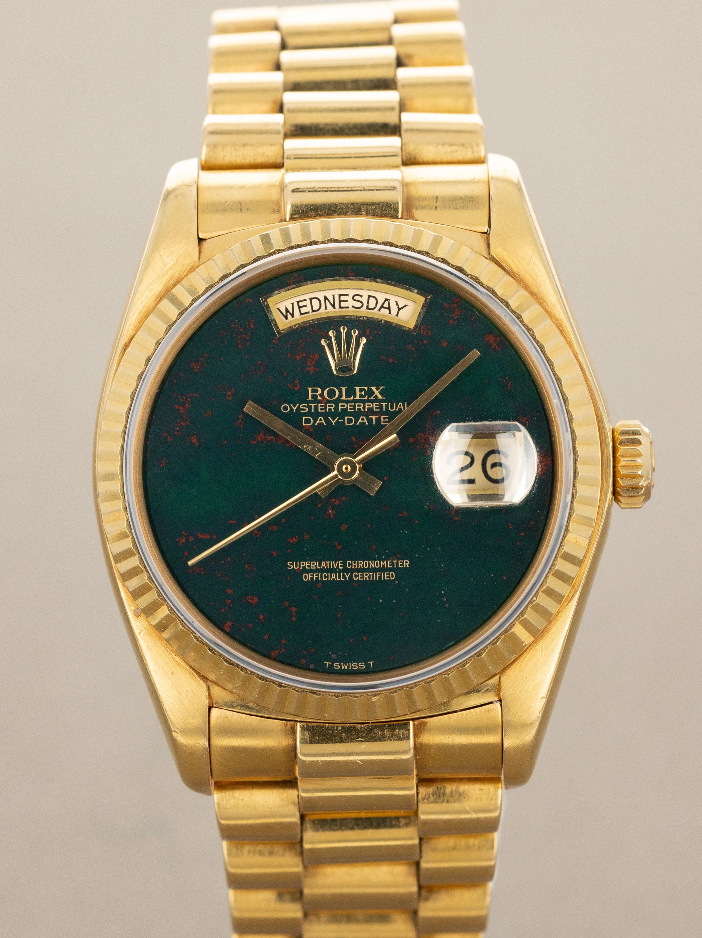 Rolex Day-Date Ref. 18038 - 'Bloodstone' Dial