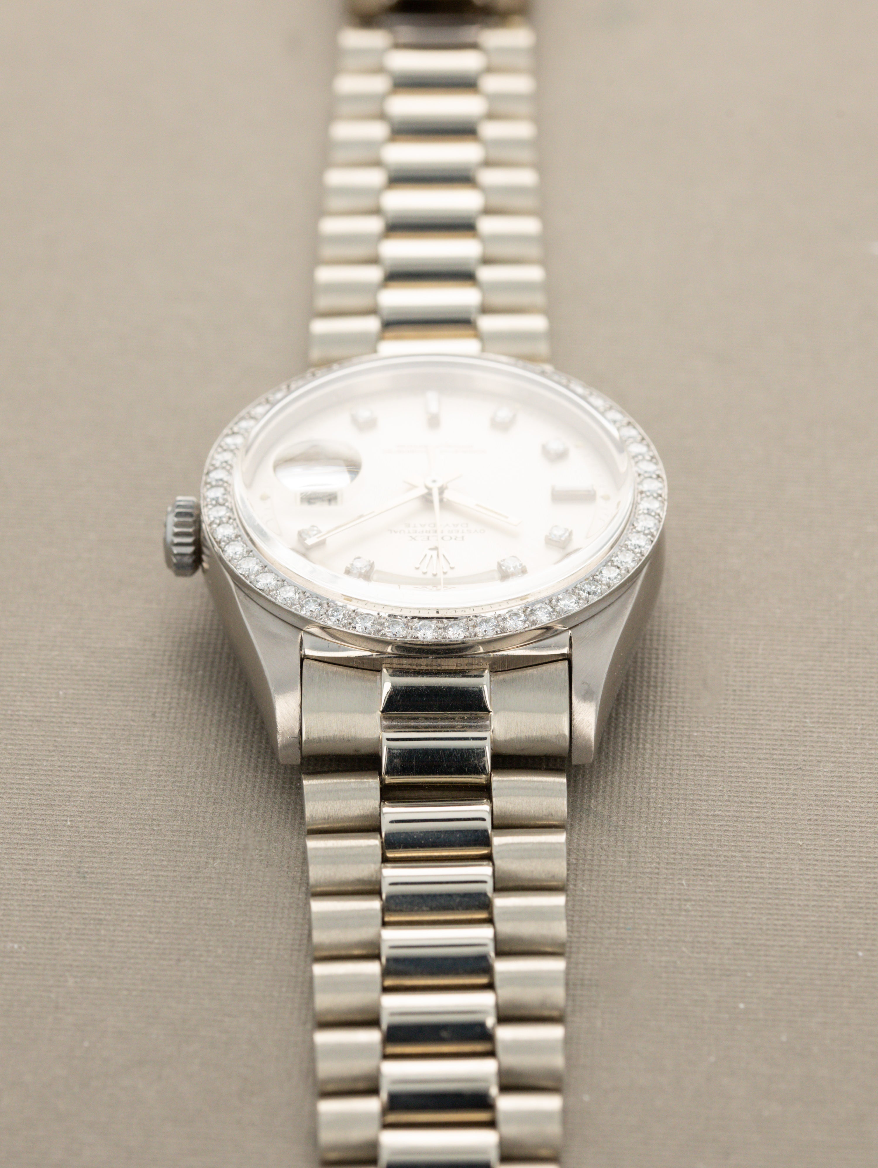 Rolex Day-Date Ref. 1804/9 - Factory Diamond Dial & Bezel
