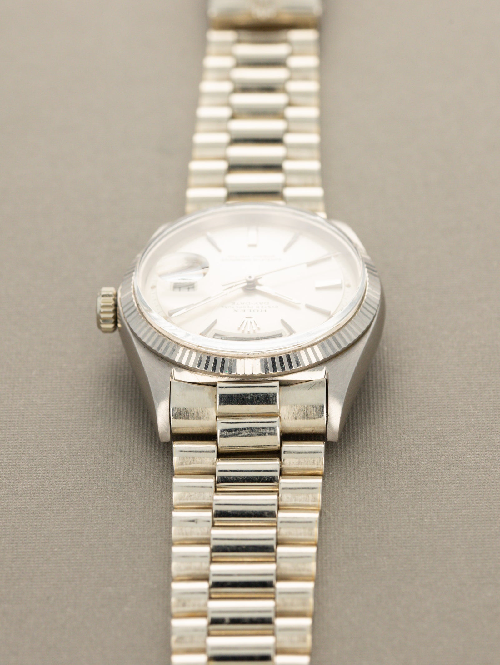 Rolex Day-Date Ref. 1803/9 - Sunburst Silver 'Doorstop' Dial
