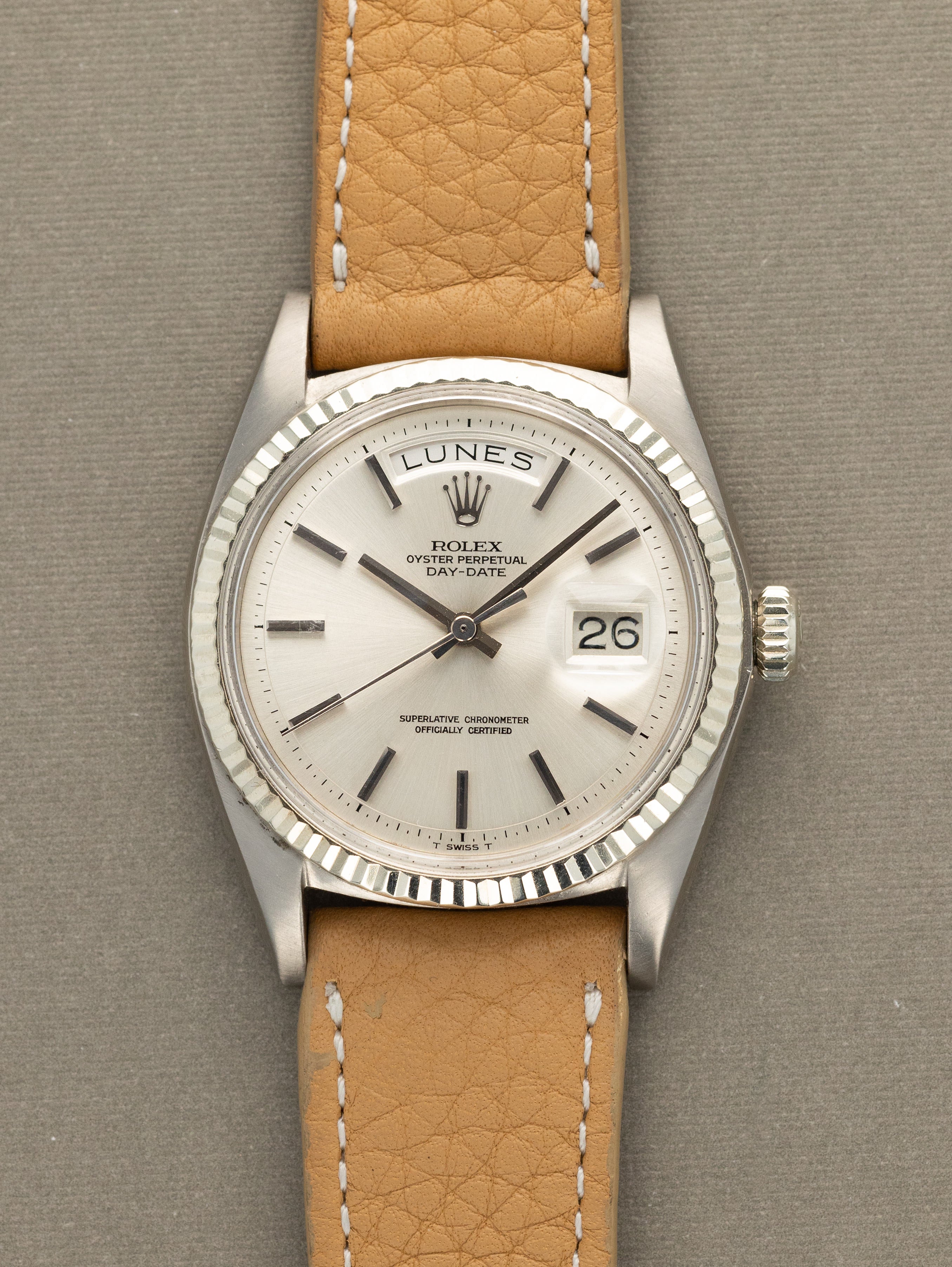 Rolex Day-Date Ref. 1803/9 - Non-Luminous Silver Dial