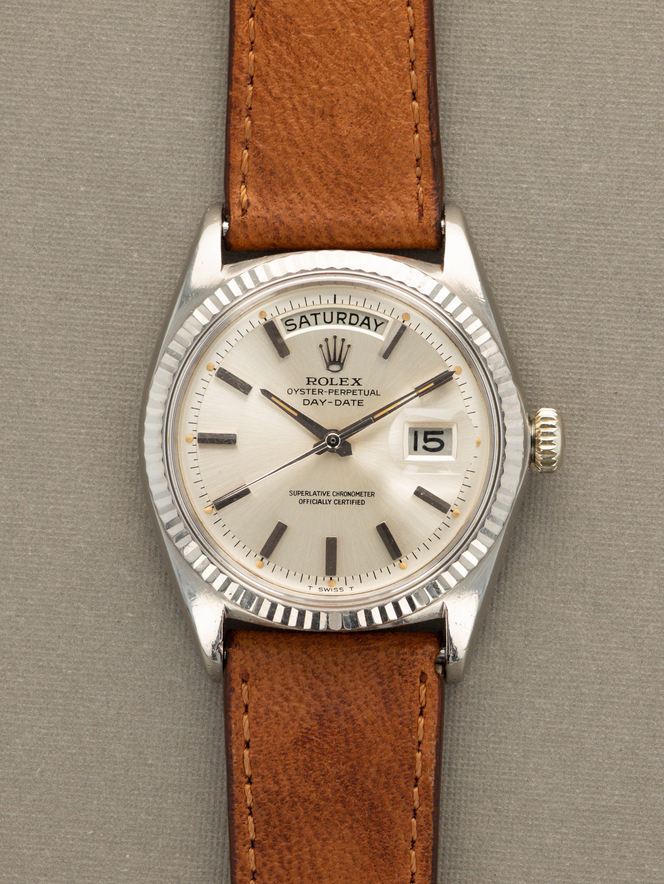 Rolex Day-Date Ref. 1803/9 - Sunburst Silver Dial