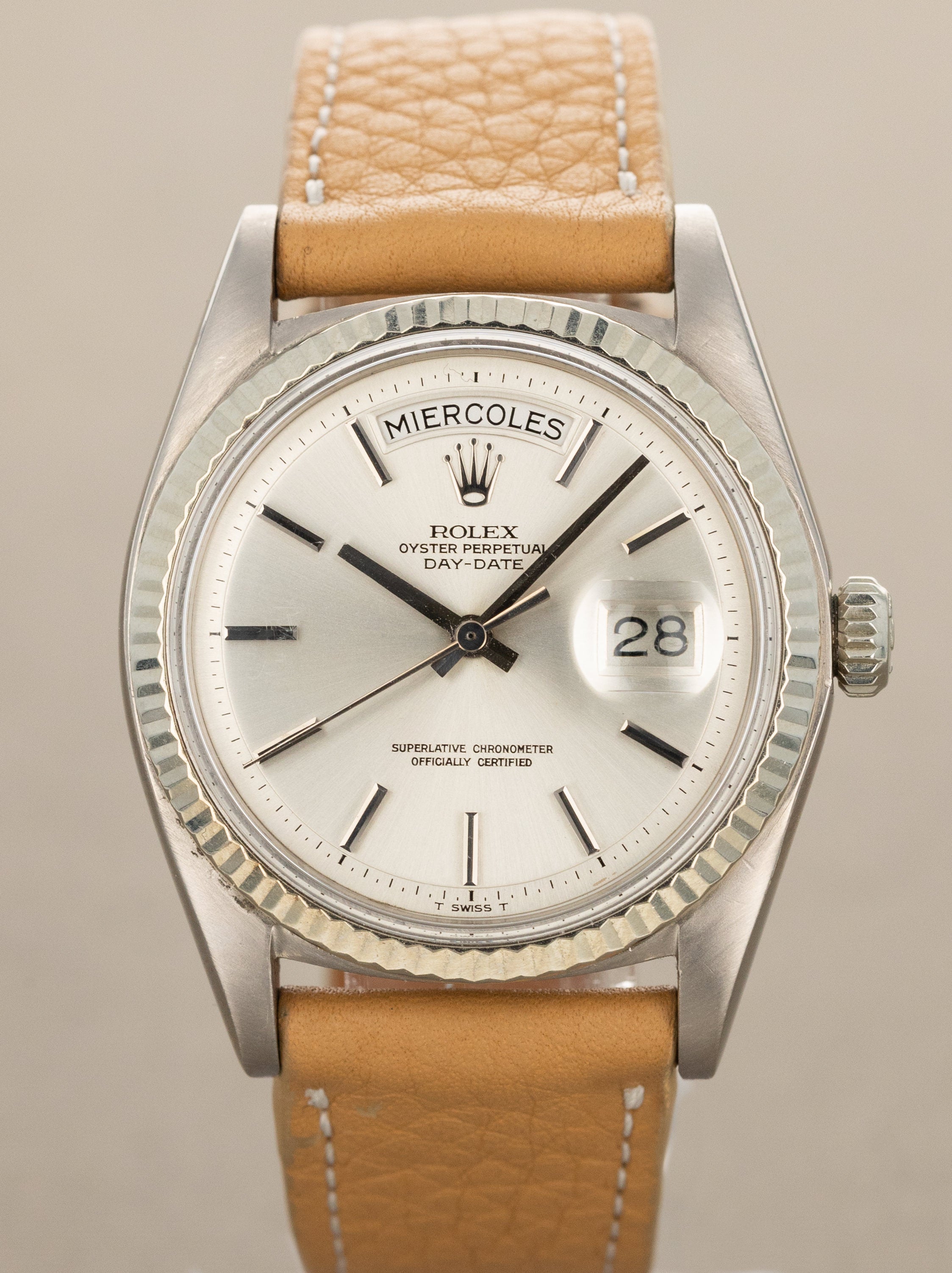 Rolex Day-Date Ref. 1803/9 - Non-Luminous Silver Dial