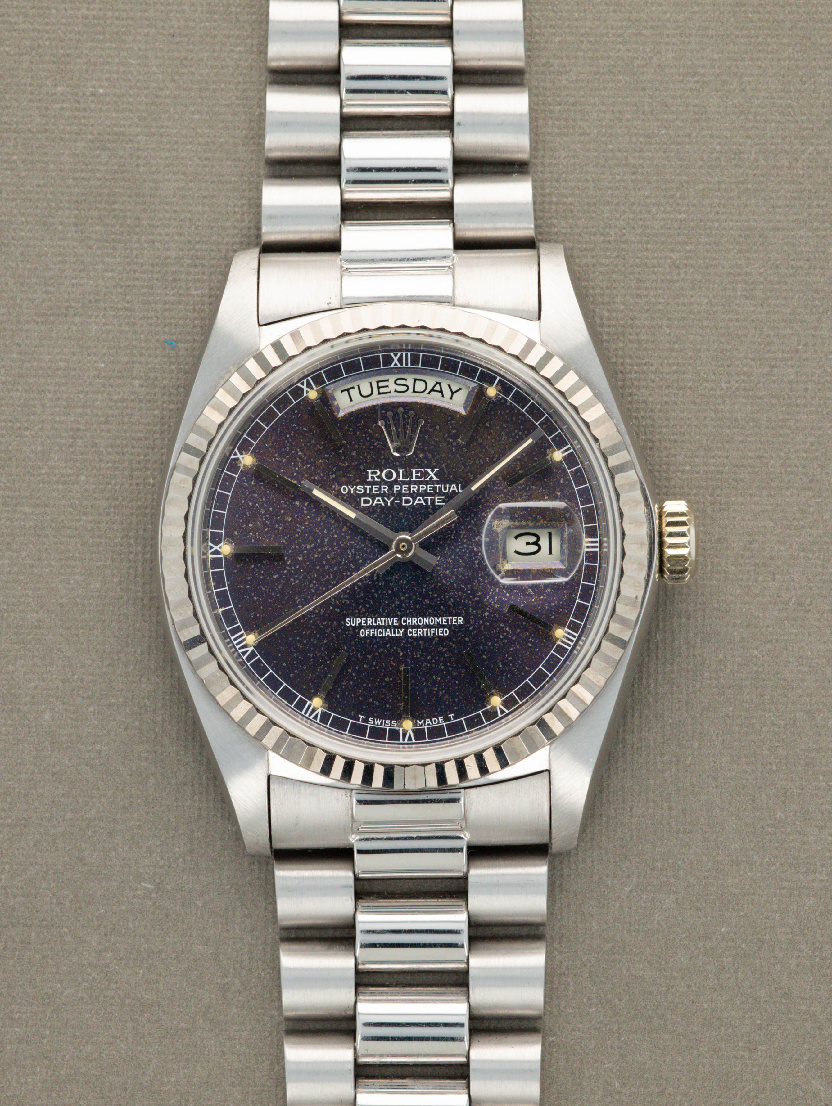 Rolex Day-Date Ref. 18039 - Purple 'Tropical' Dial