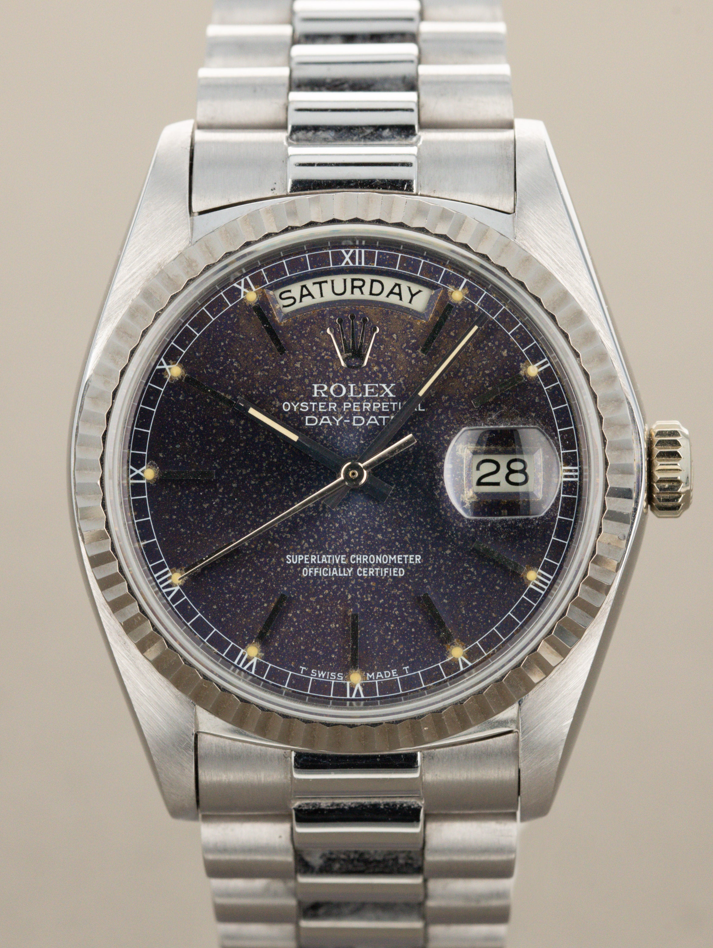 Rolex Day-Date Ref. 18039 - Purple 'Tropical' Dial