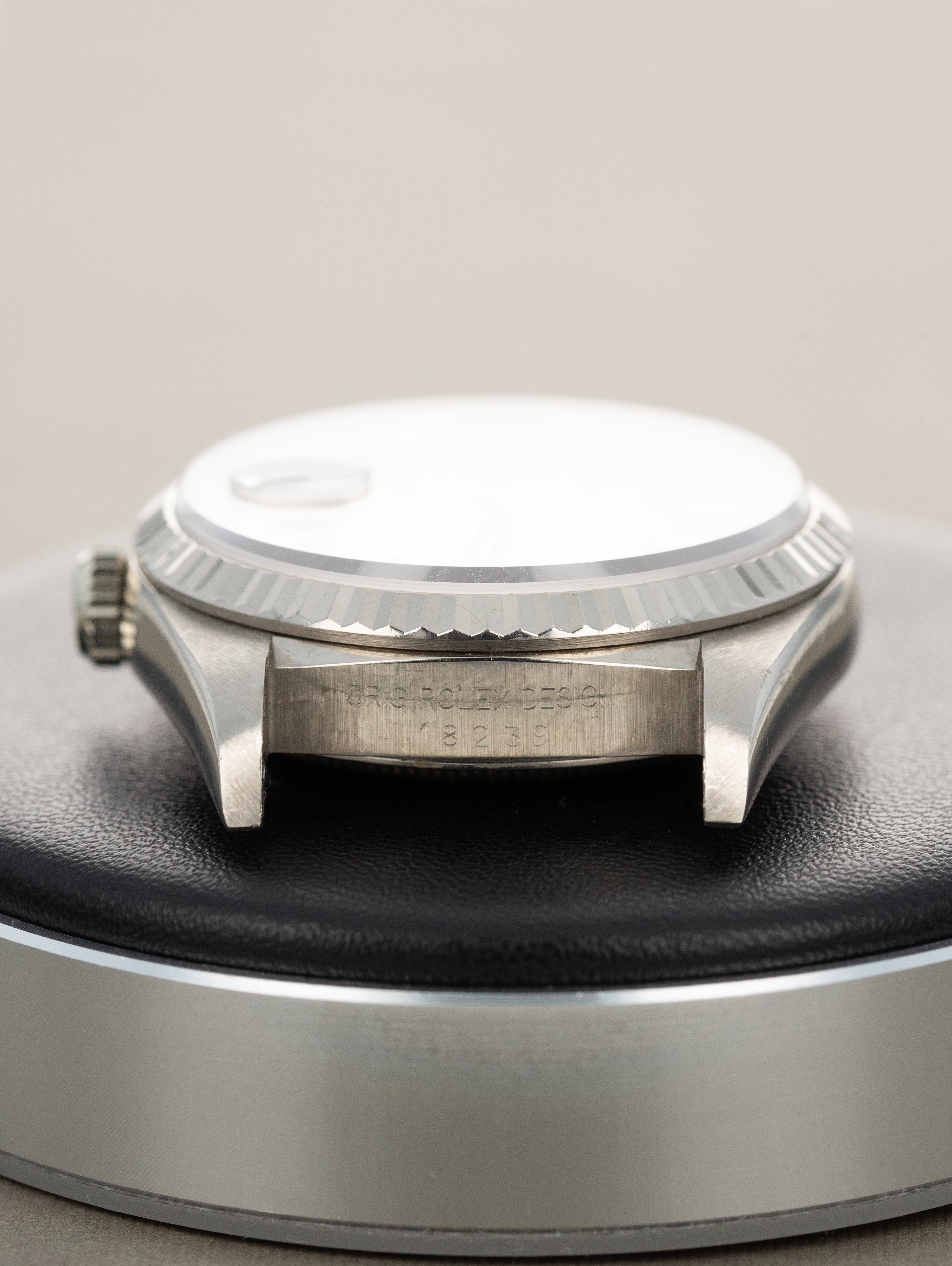 Rolex Day-Date Ref. 18239 - 'Double Quickset' Sunburst Silver Dial