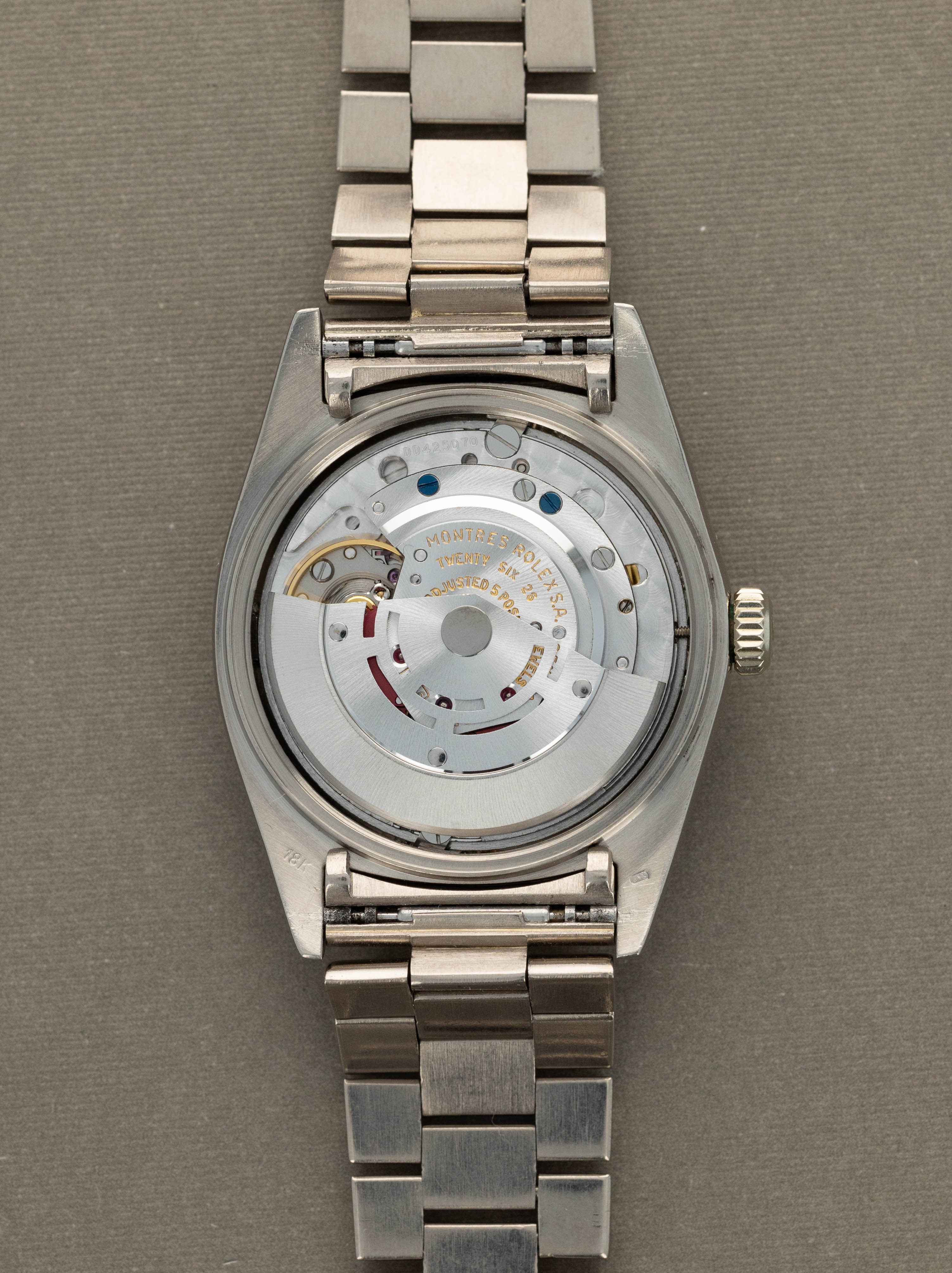 Rolex Day-Date Ref. 1803/9 - Sunburst Silver 'Wideboy' Dial Unpolished