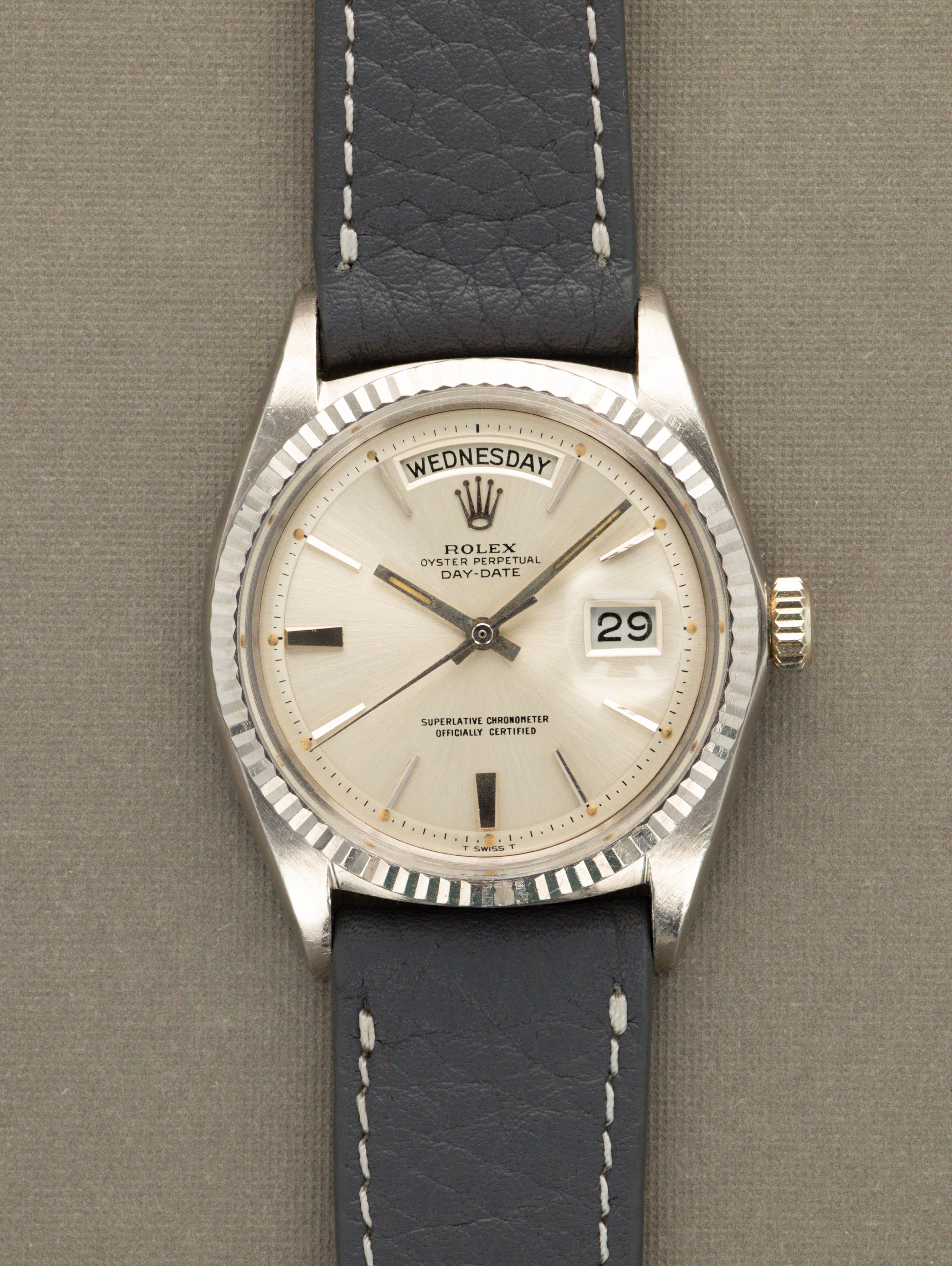 Rolex Day-Date Ref. 1803/9 - Sunburst Silver 'Door Stop' Dial