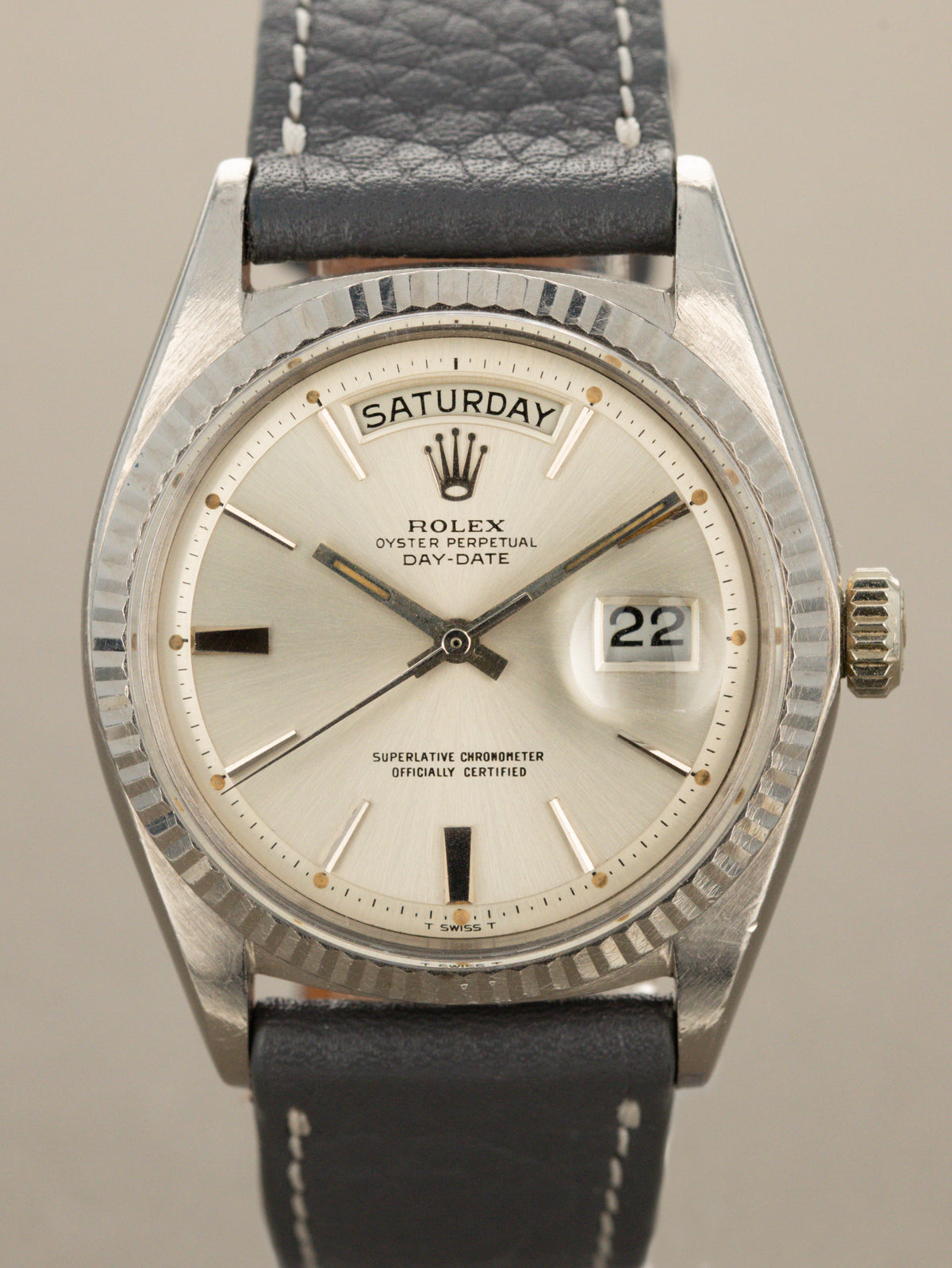 Rolex Day-Date Ref. 1803/9 - Sunburst Silver 'Door Stop' Dial