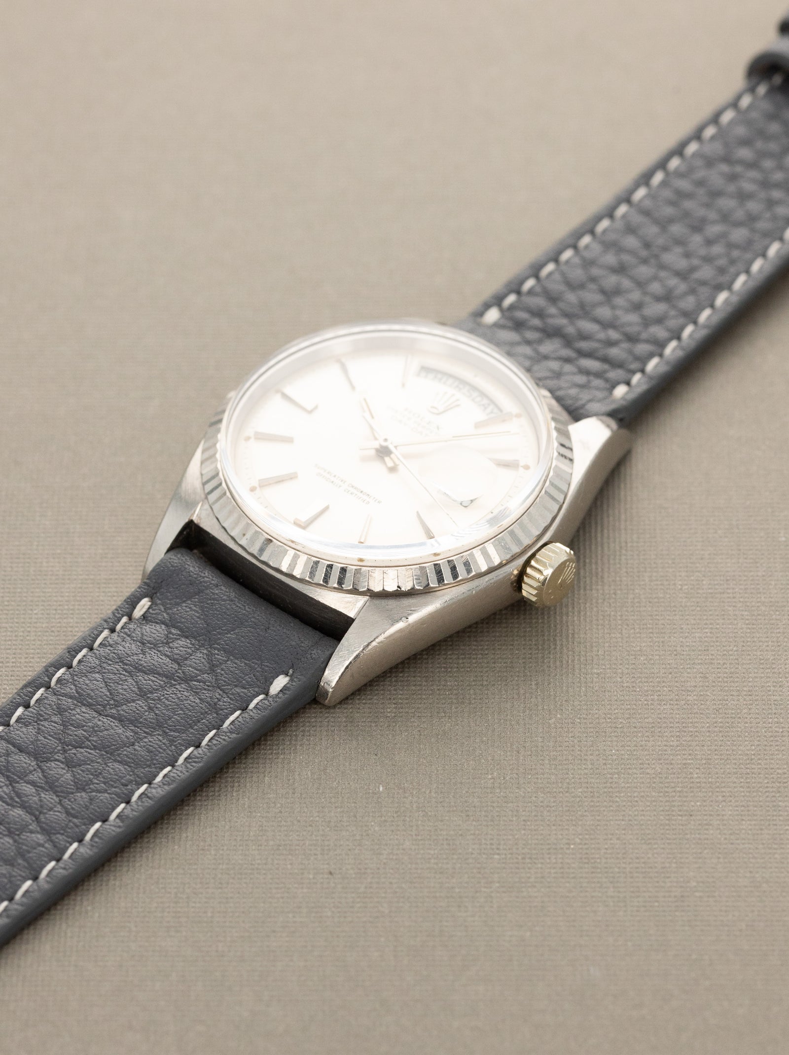 Rolex Day-Date Ref. 1803/9 - Sunburst Silver 'Door Stop' Dial
