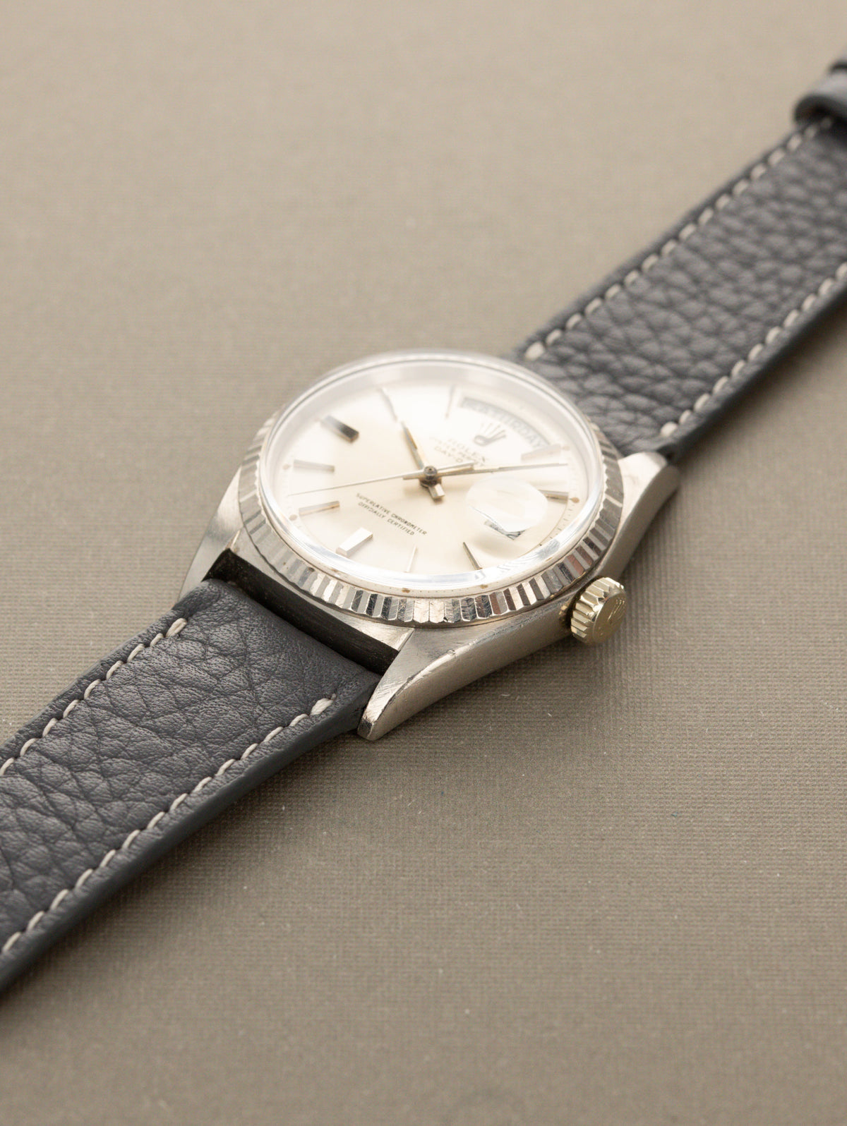 Rolex Day-Date Ref. 1803/9 - Sunburst Silver 'Door Stop' Dial