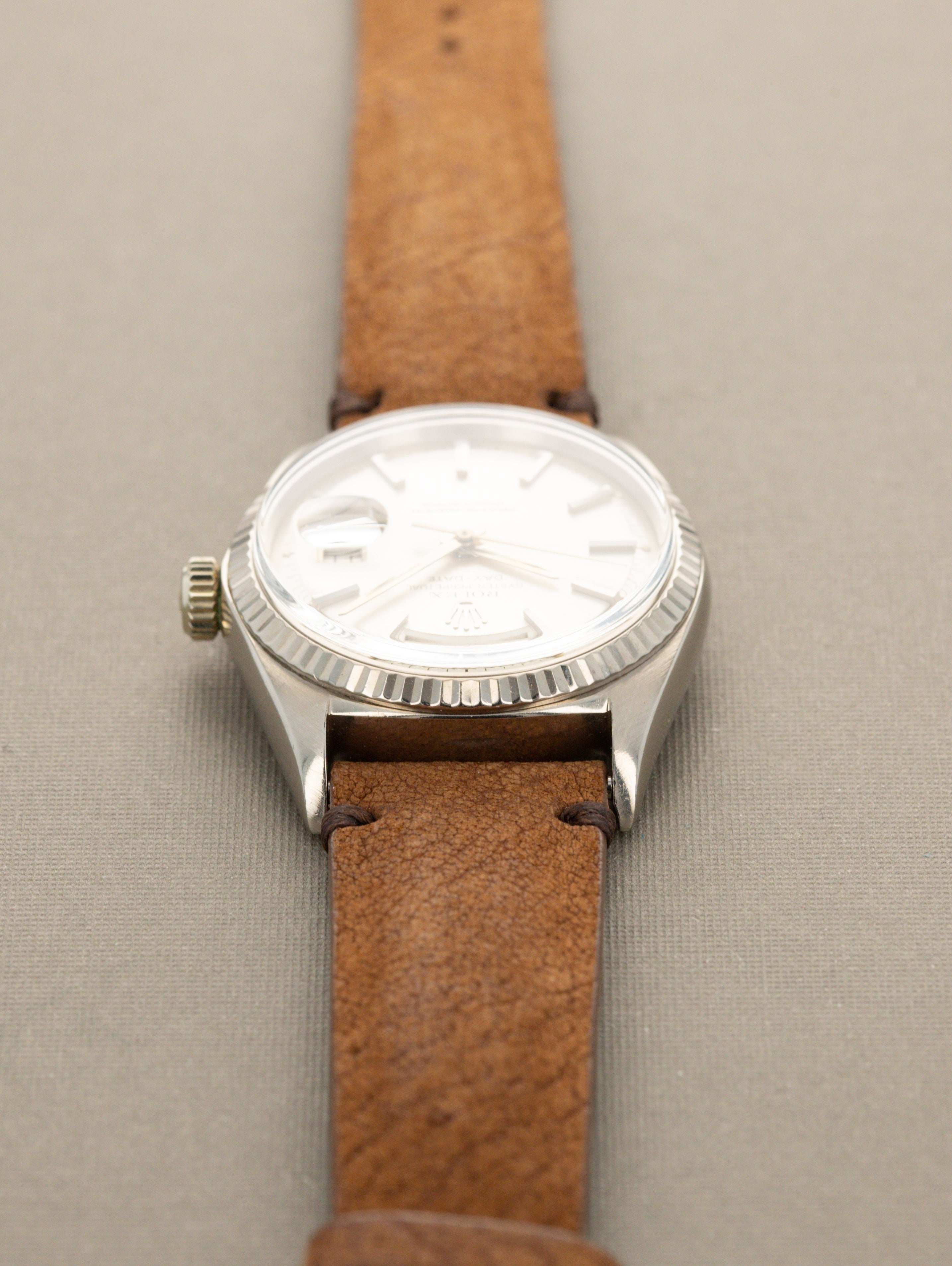 Rolex Day-Date Ref. 1803/9 - Sunburst Silver 'Swiss Only' Dial
