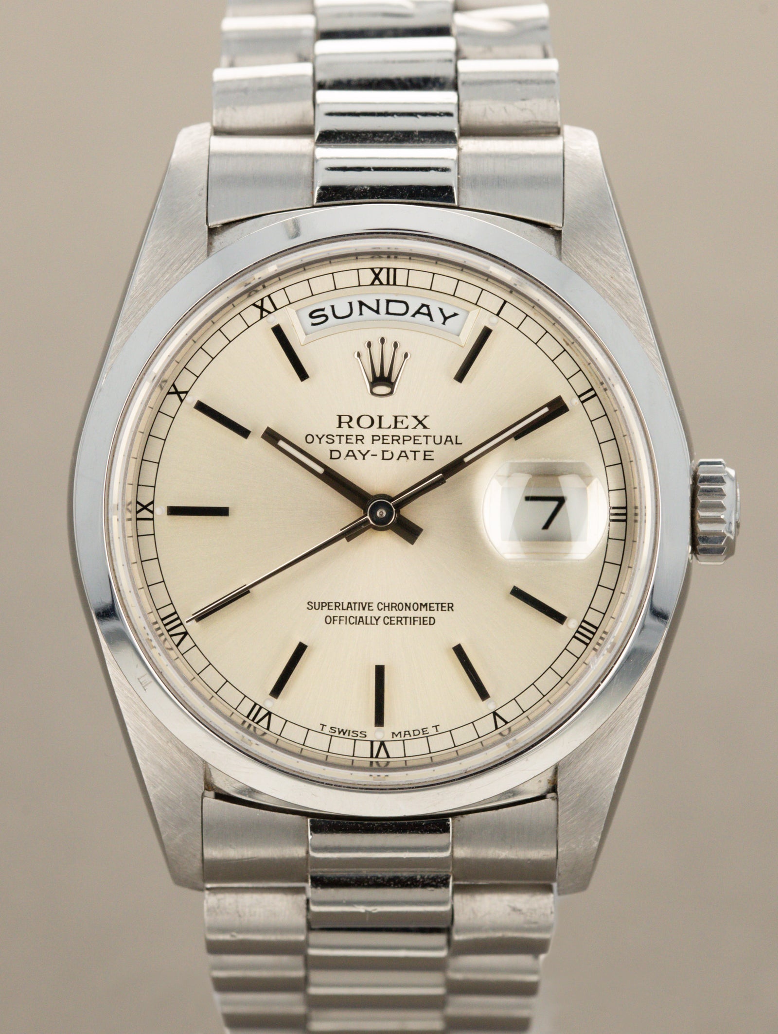 Rolex Day-Date Ref. 18206 - Platinum
