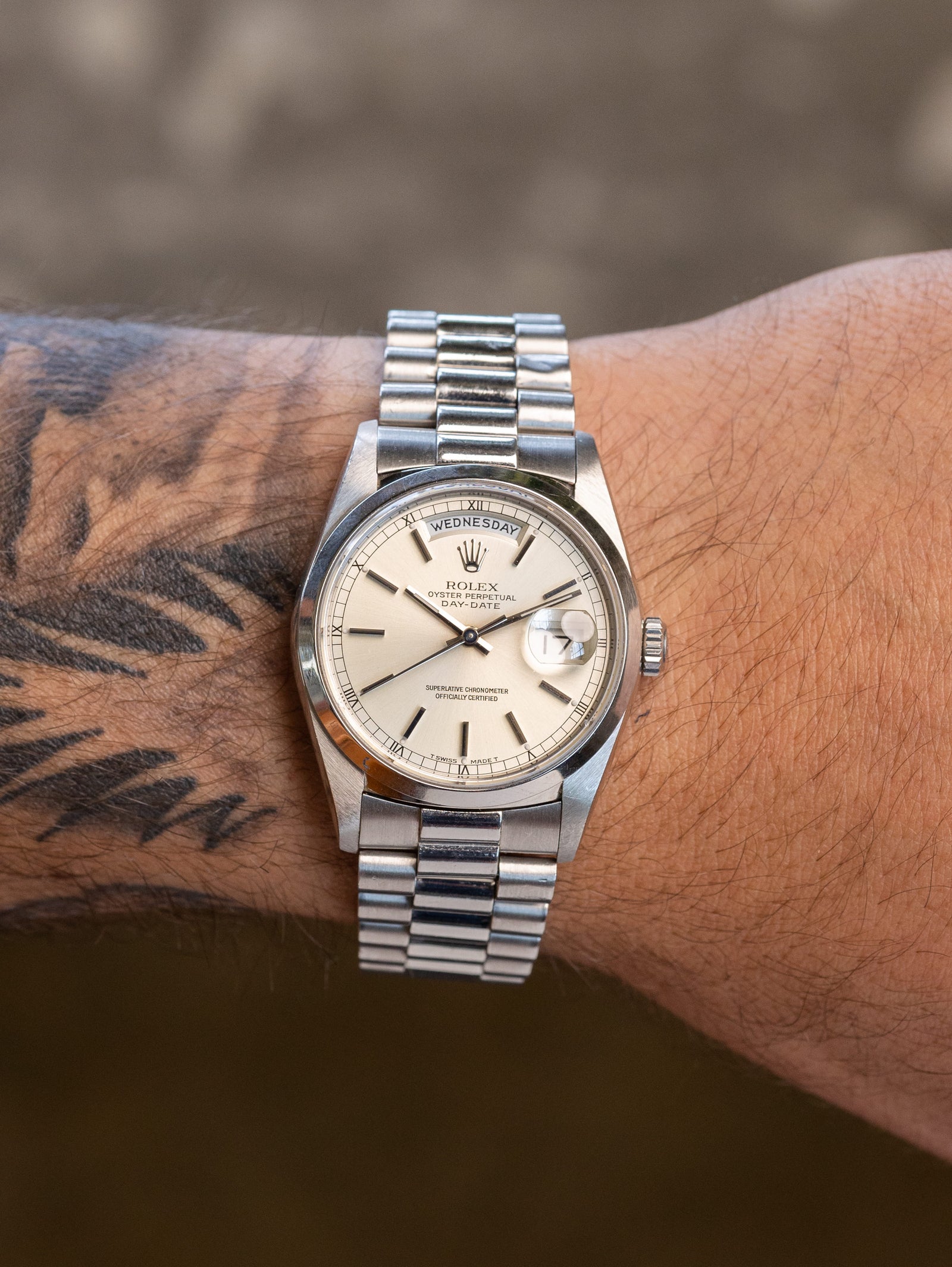 Rolex Day-Date Ref. 18206 - Platinum