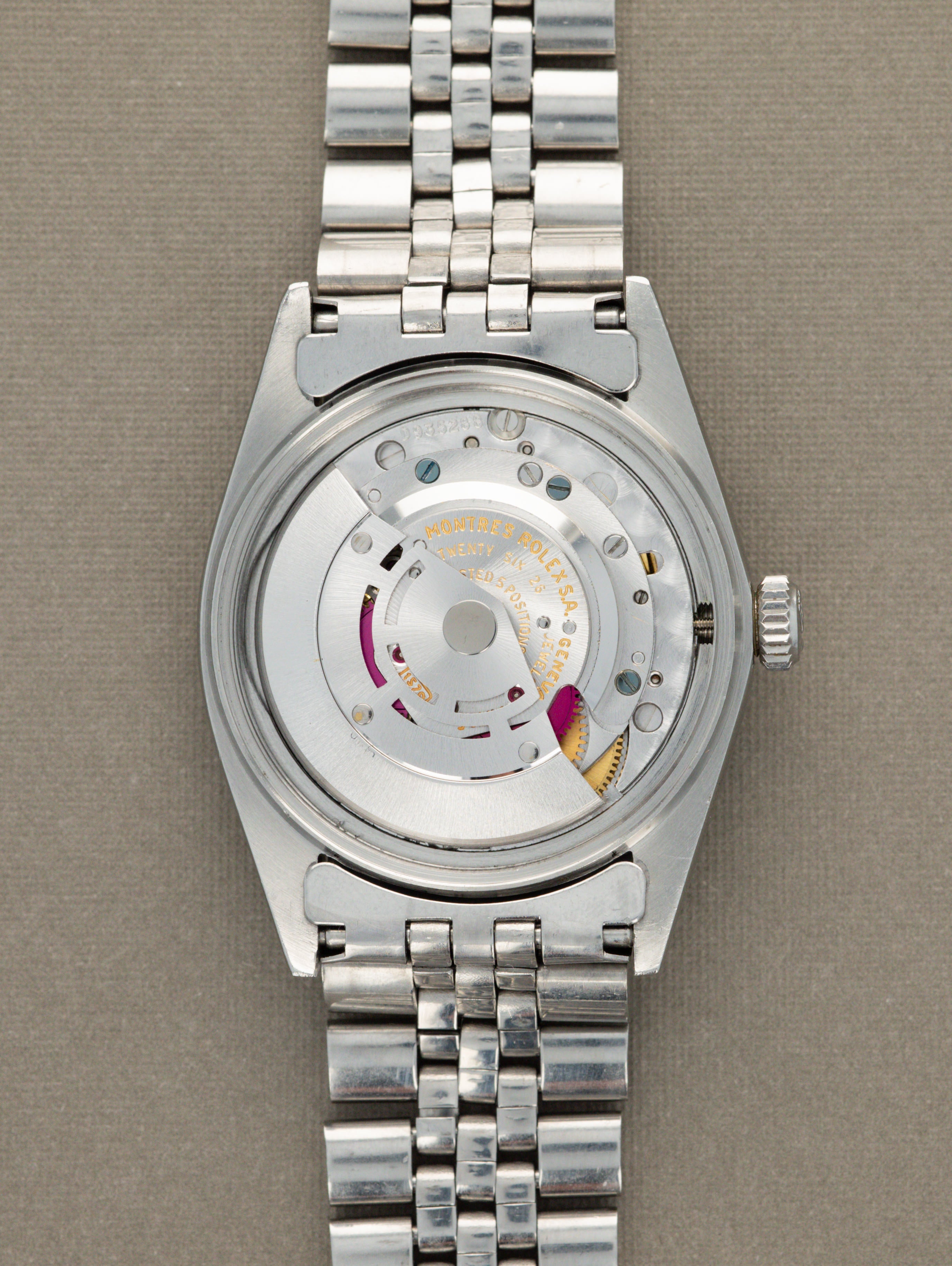 Rolex Datejust Ref. 1603 - Satin Grey 'Buckley' Dial